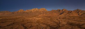 Organ Mountains at Dusk