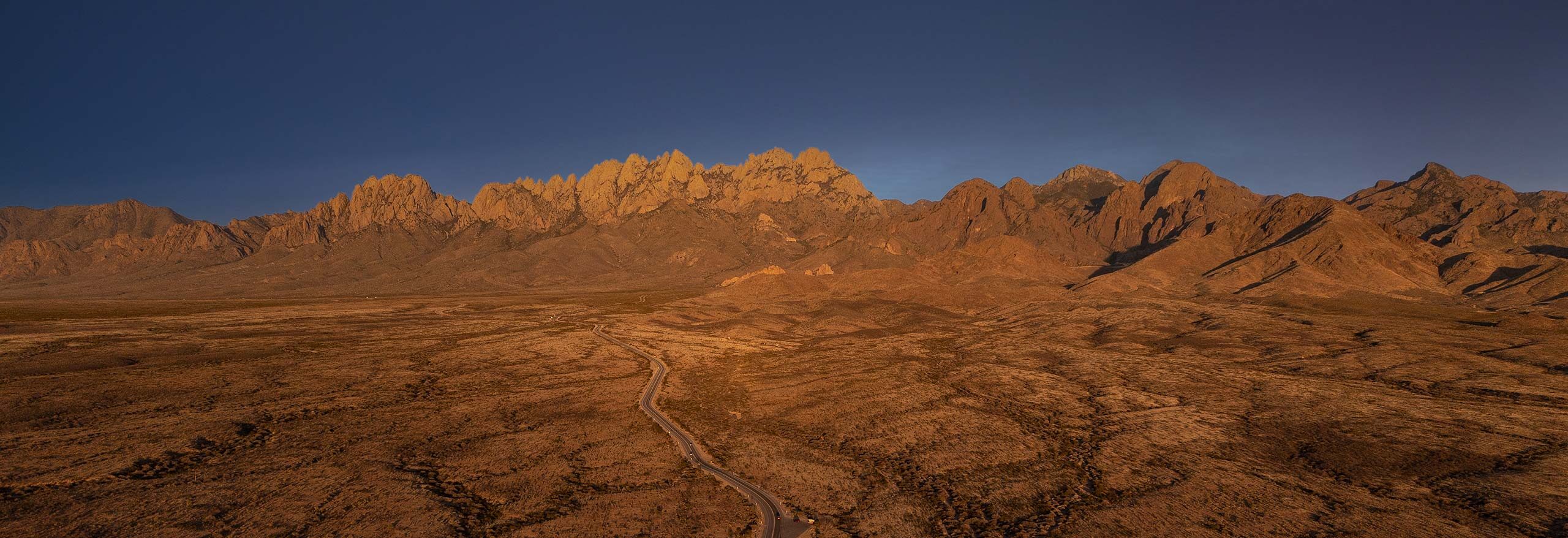 Organ Mountains at Dusk