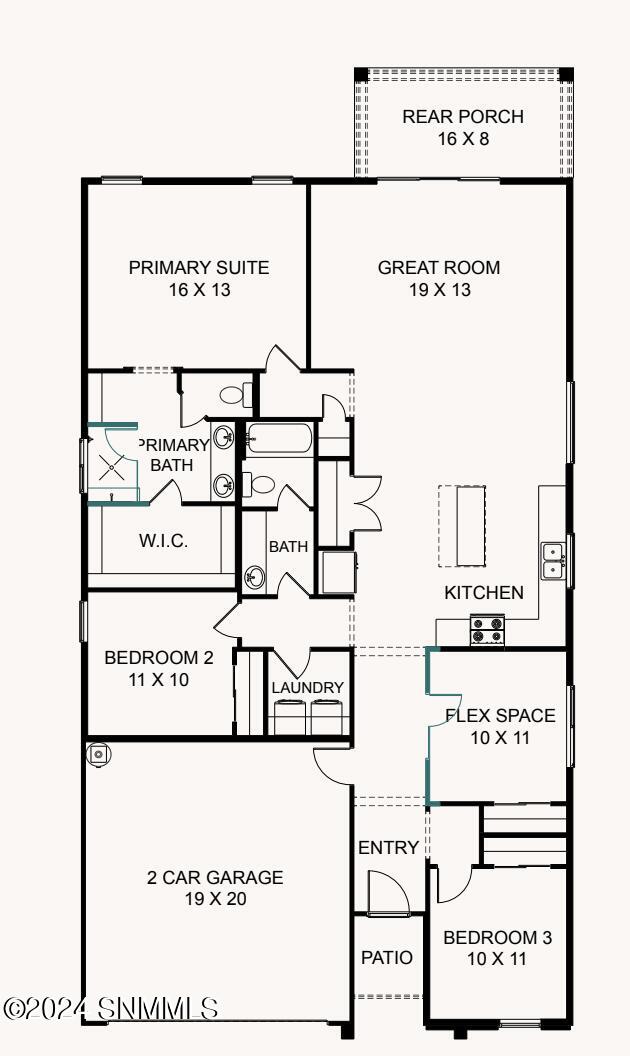 Aztec floor plan