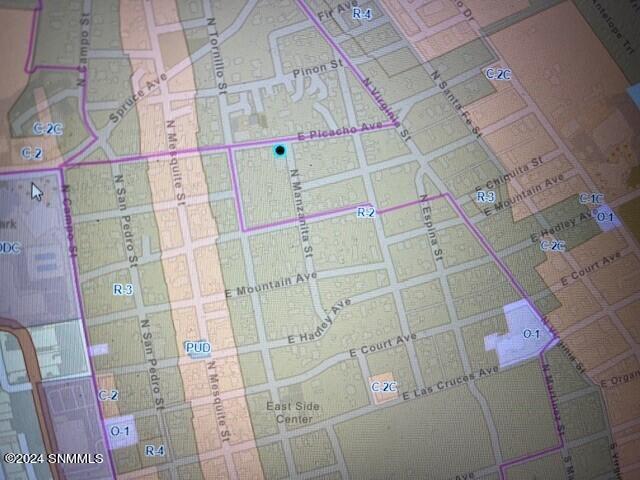 Cruz 640 Picacho Zoning Map