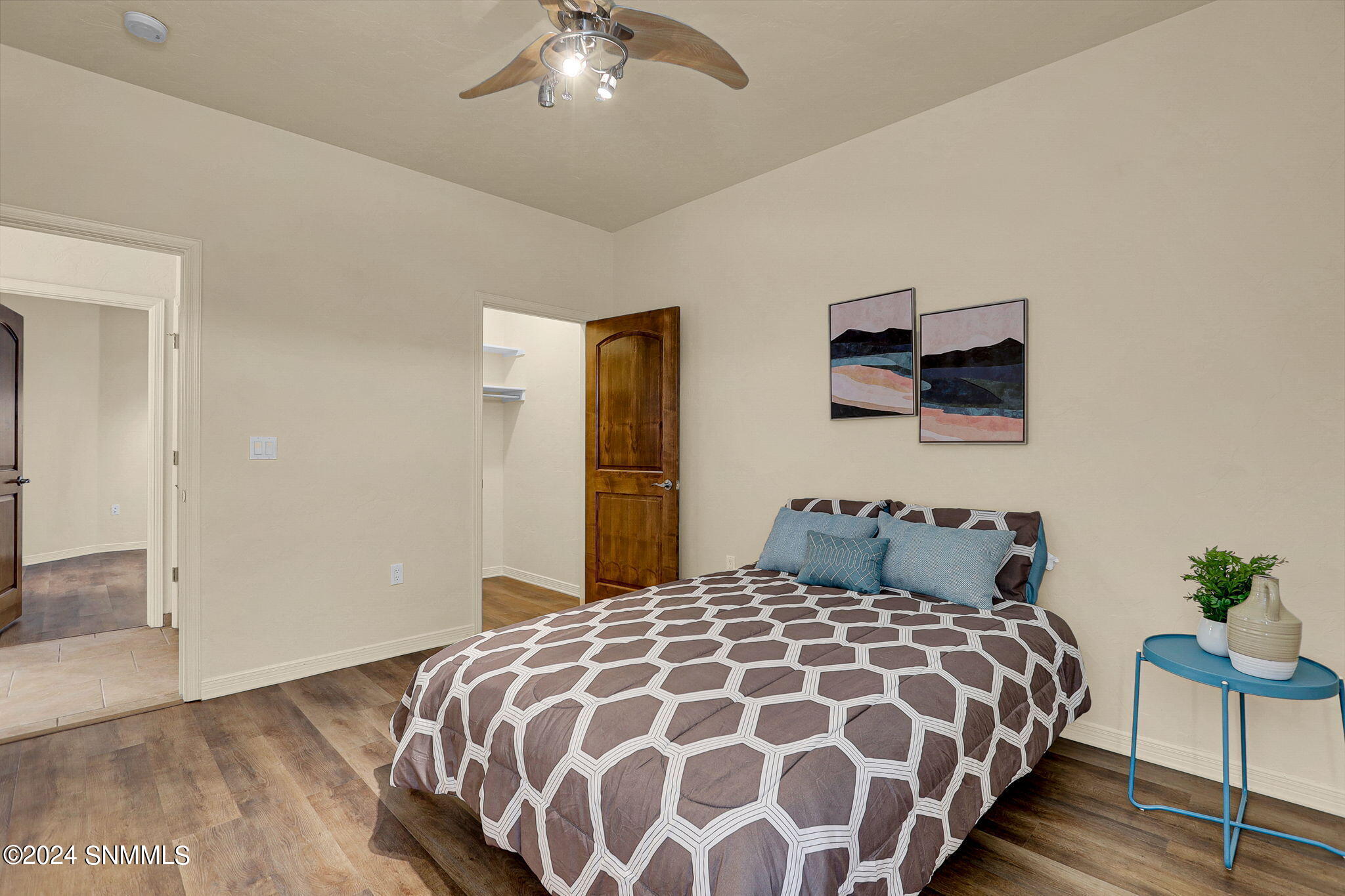 Ceiling Fan & Laminate Flooring