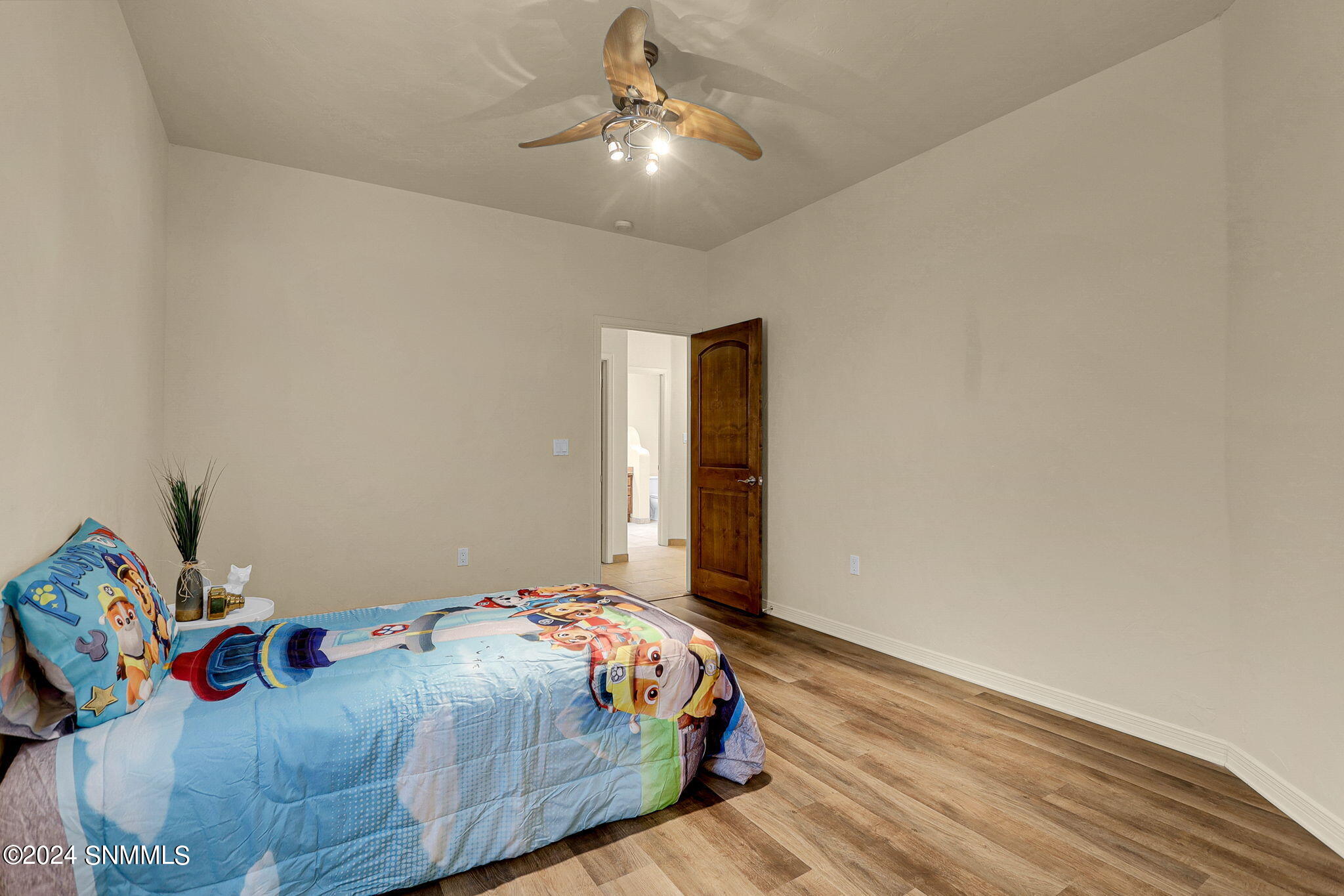 Ceiling Fan & Laminate Flooring