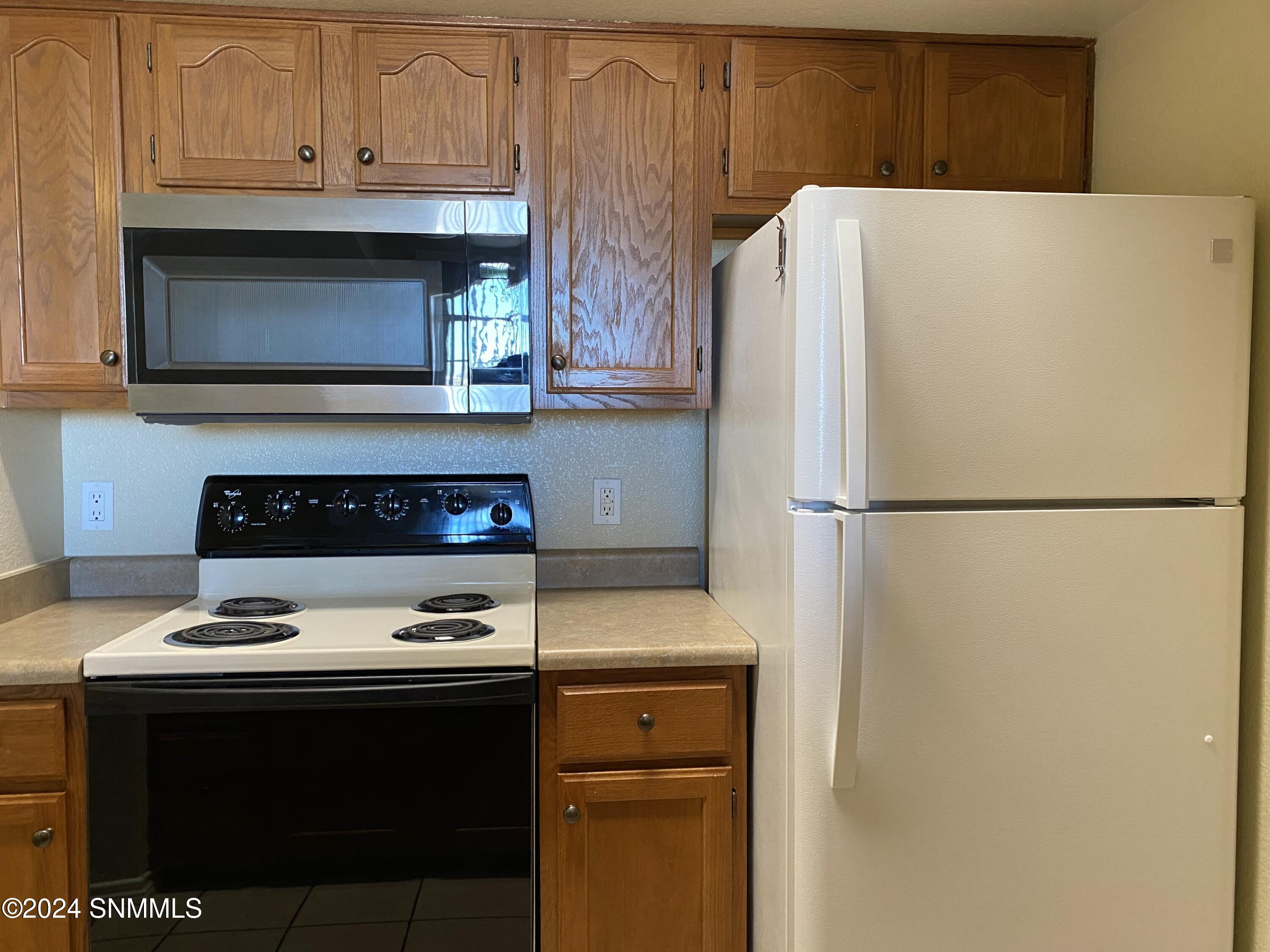 Electric range and refrigerator