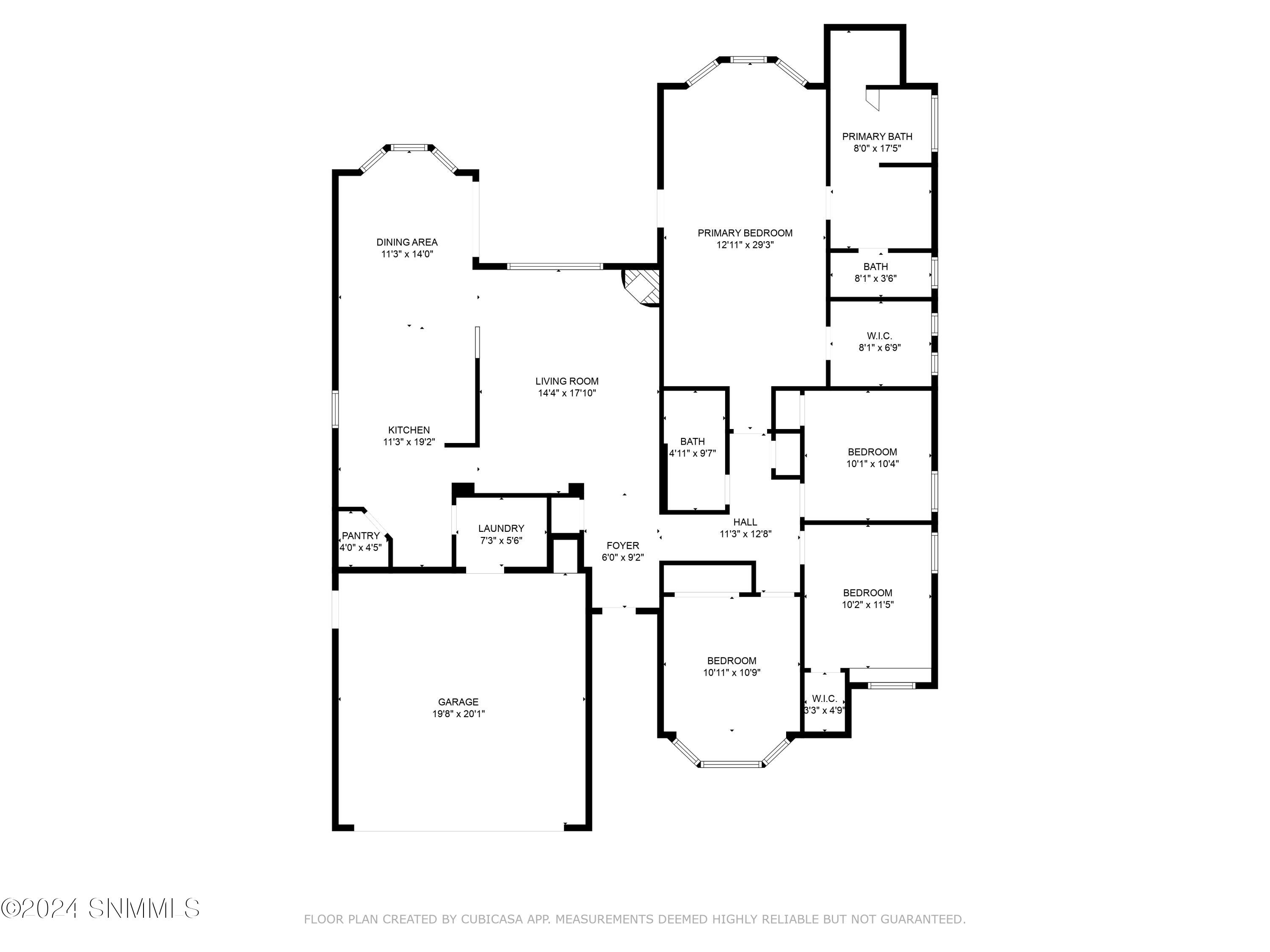 Floor Plan for 3056 Chippewa Summit