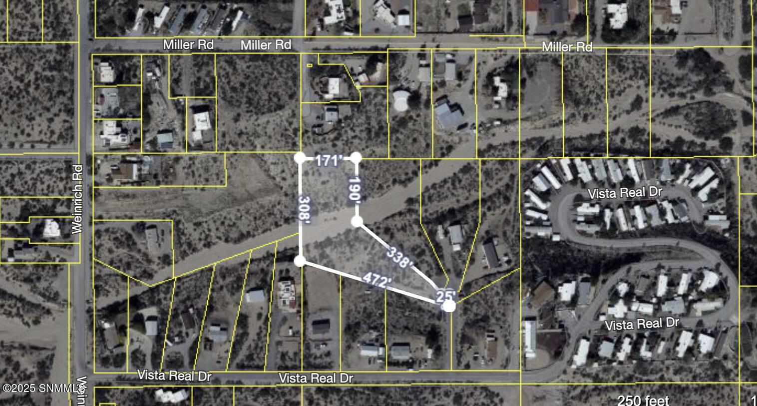 Aerial View Lot Lines