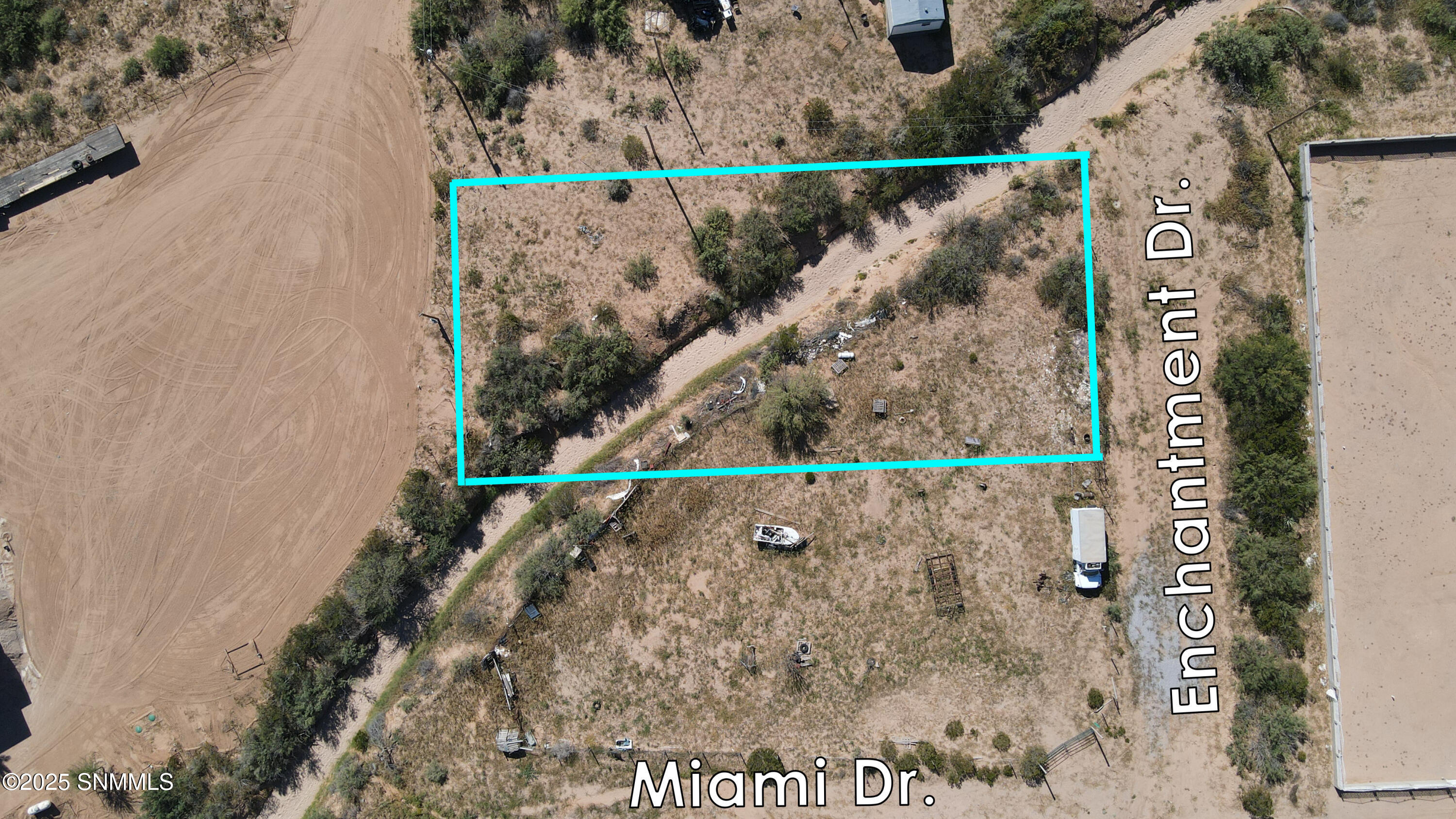 1190 Enchantment Dr. - Estimated Boundar