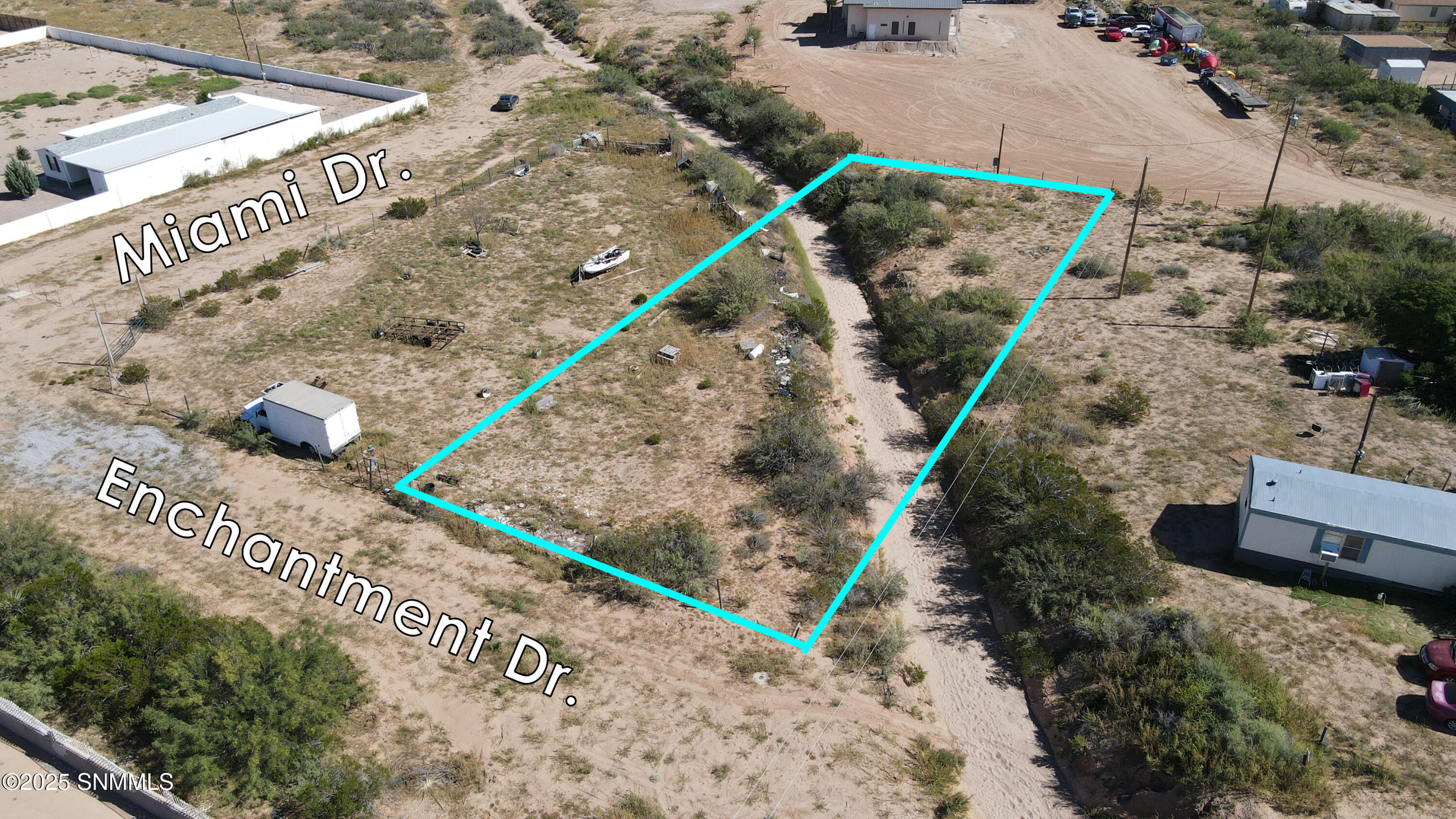 1190 Enchantment Dr. - Estimated Boundar