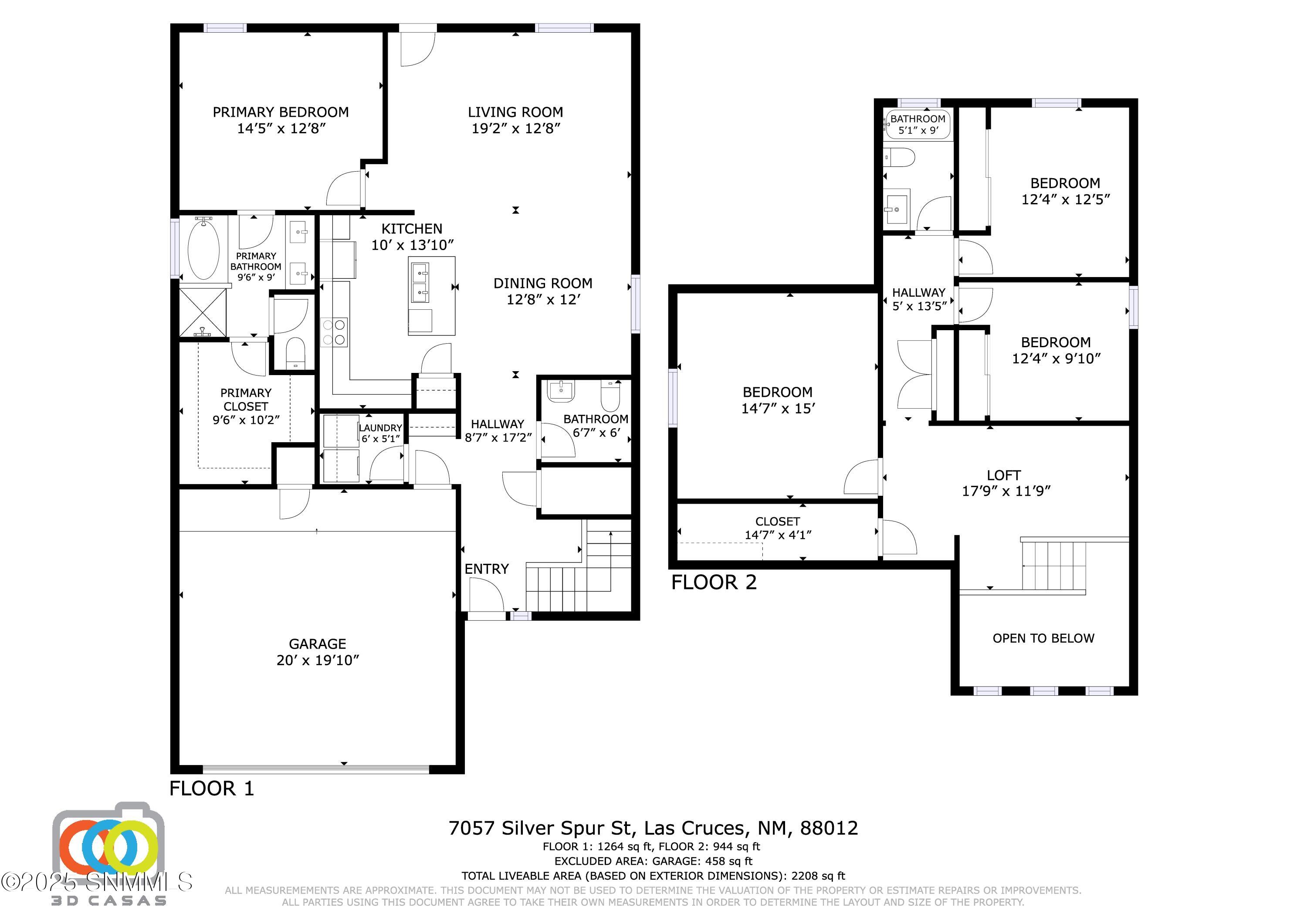 7057 Silver Spur St, Las Cruces, NM, 880
