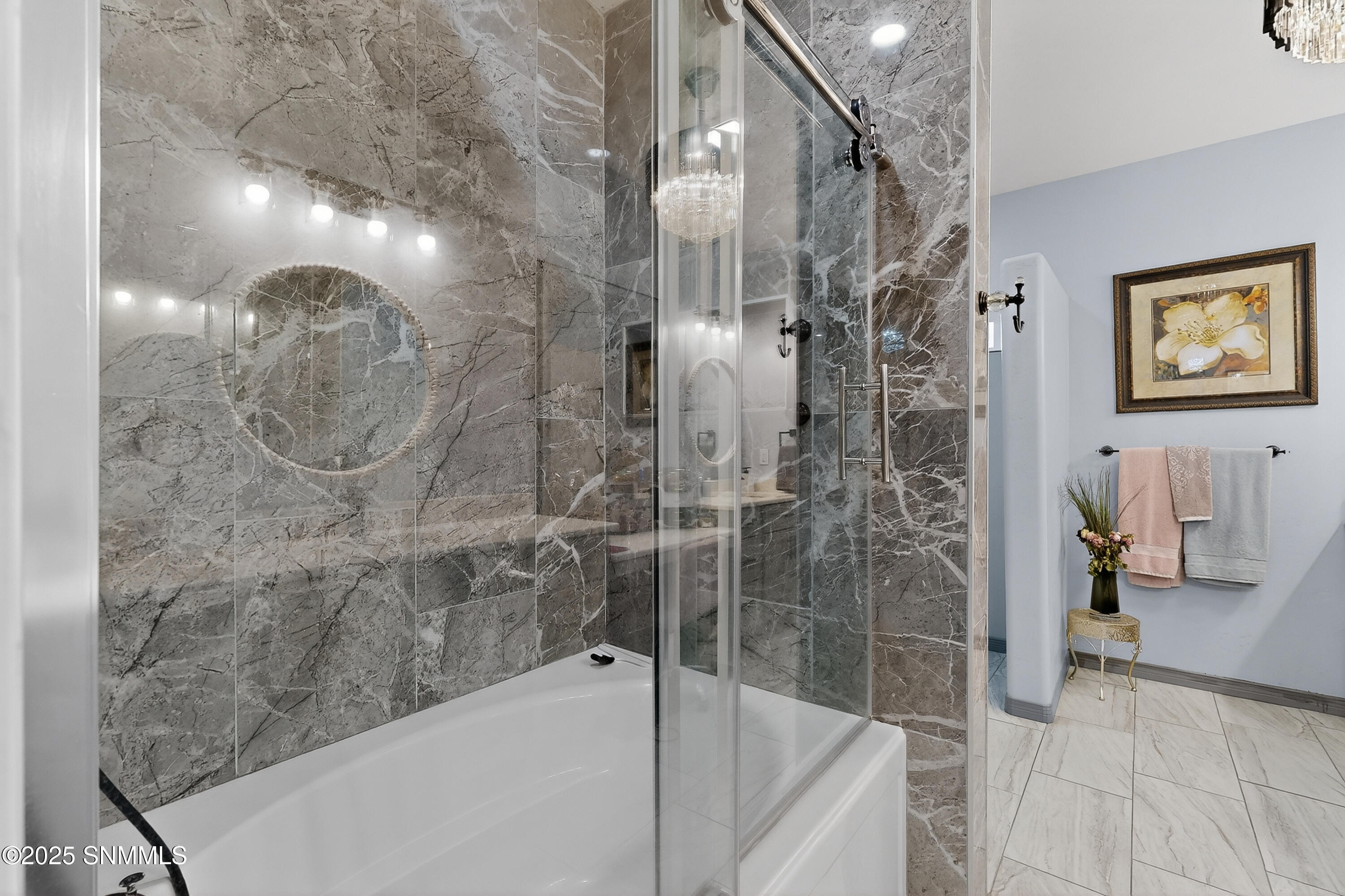 primary bath shower tub combo