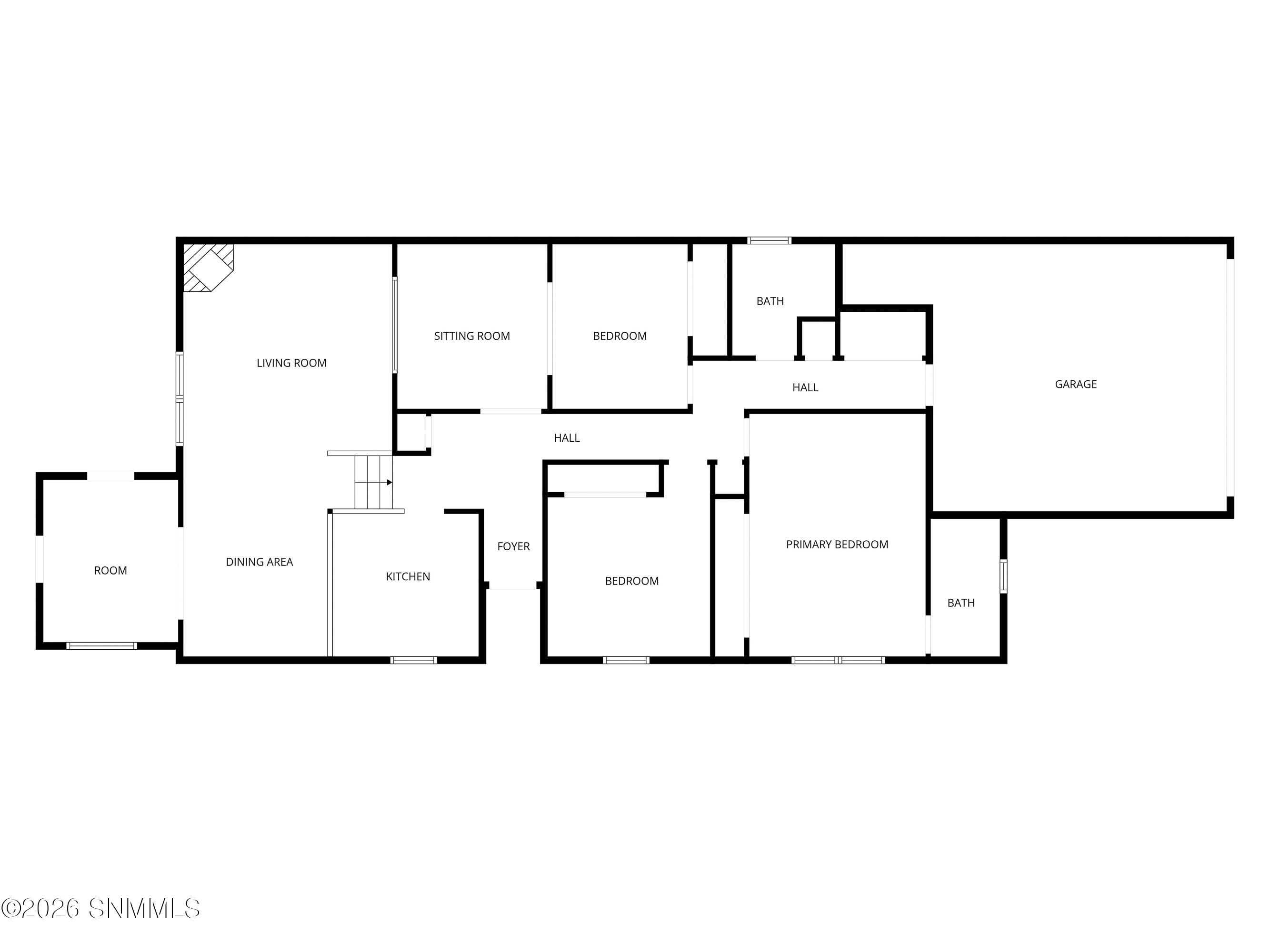 Floor Plan Living Space Flow