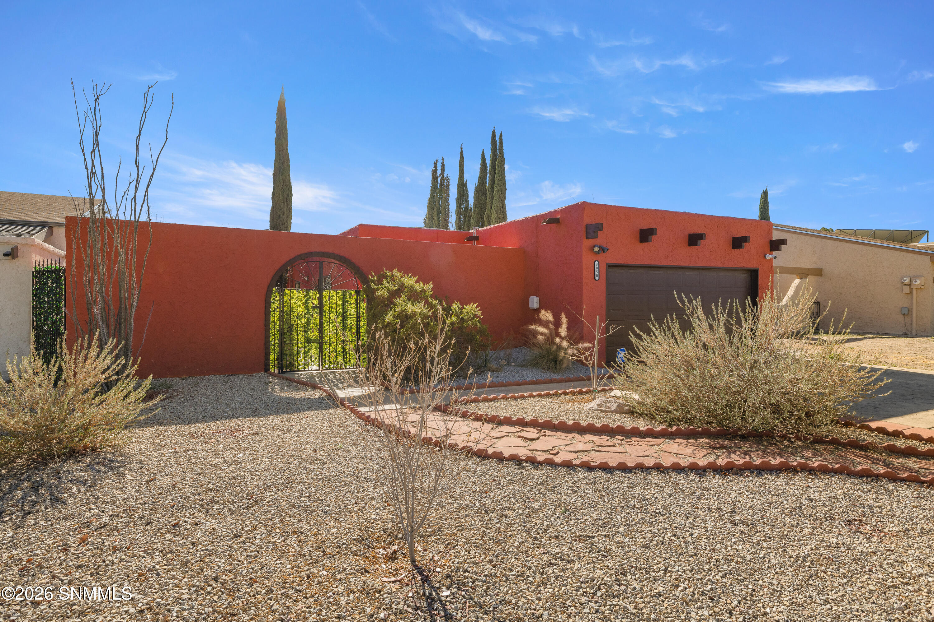 Front Exterior Southwestern Architecture