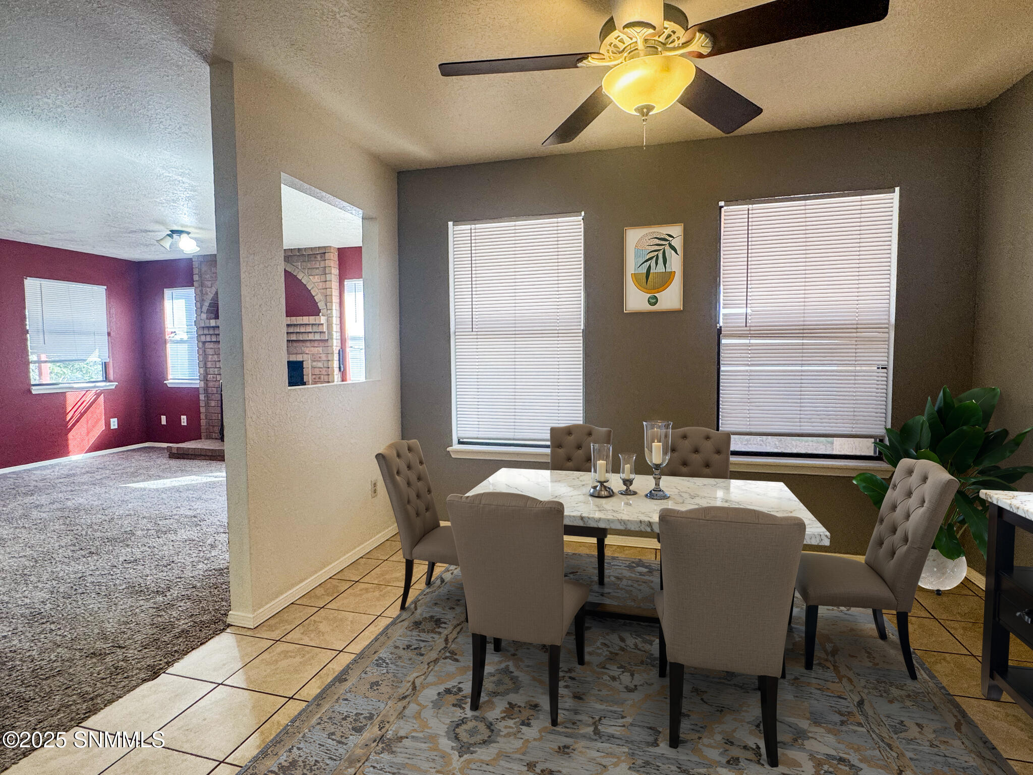 Dining Room - staged