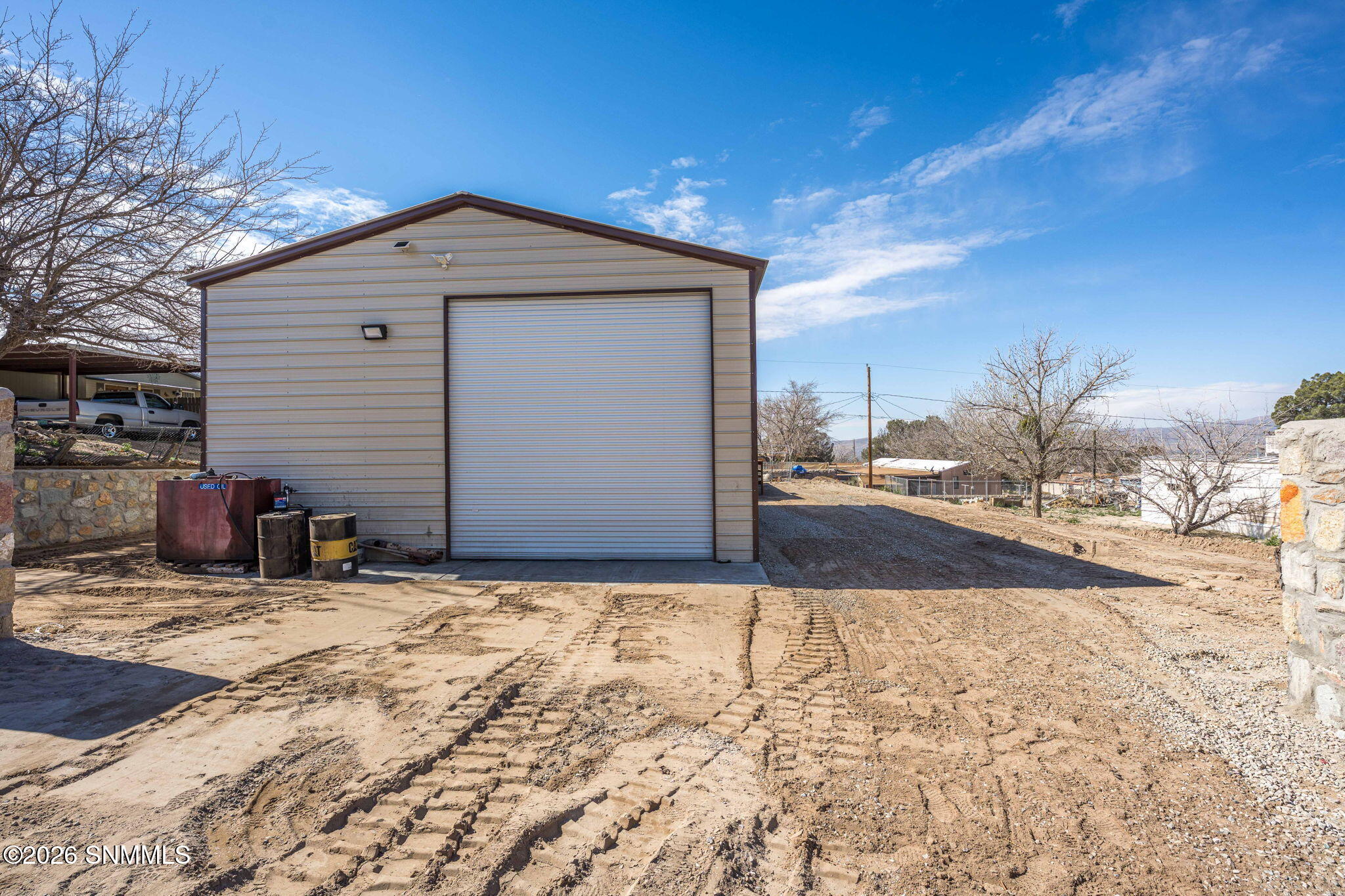 Looking West from street/30x40