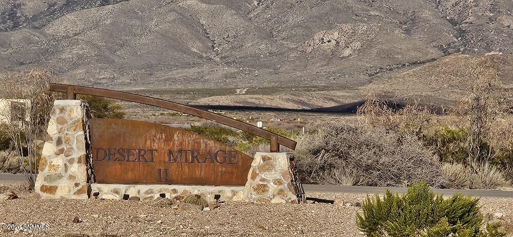 DESERT MIRAGE sign