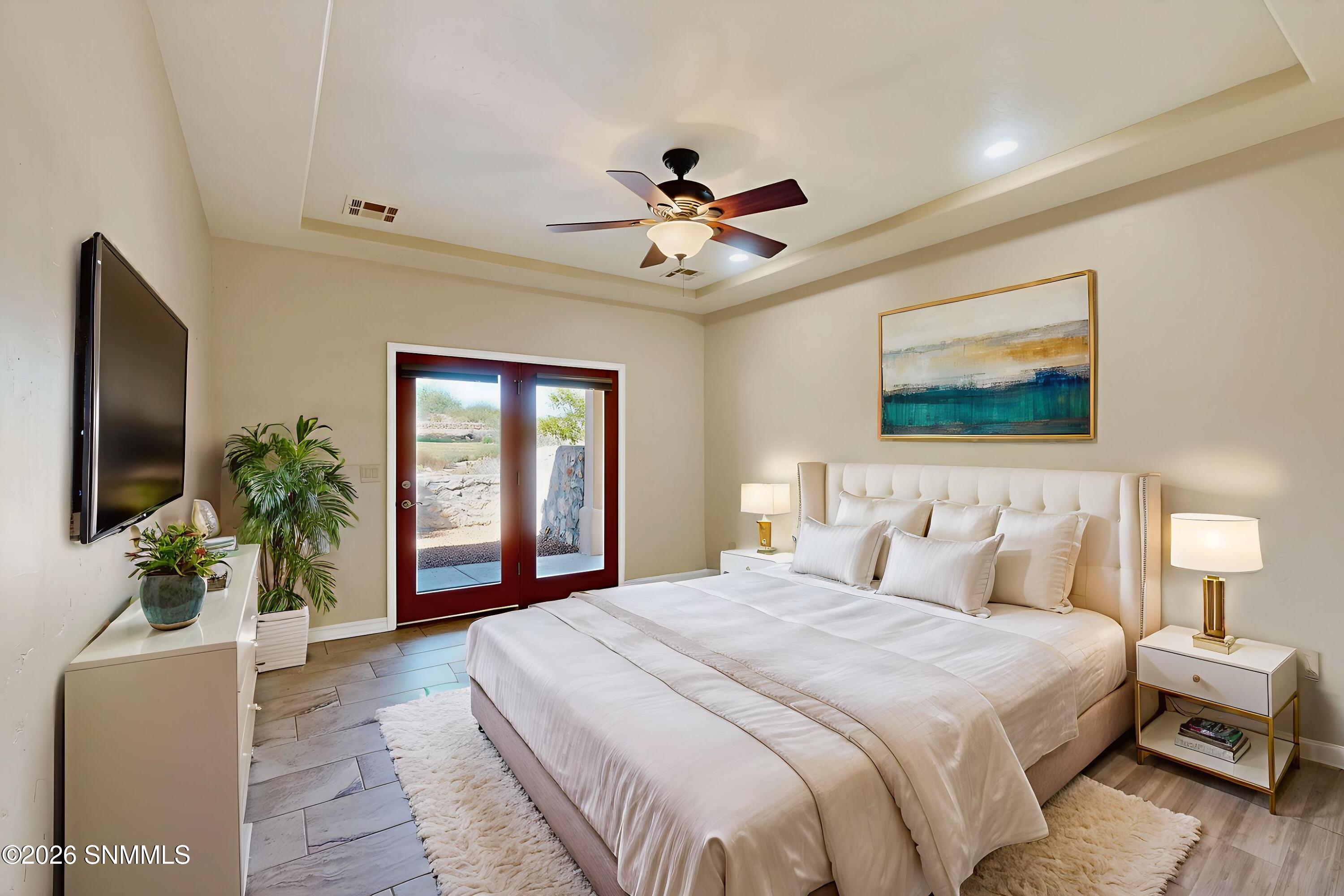 Primary Bedroom (staged)