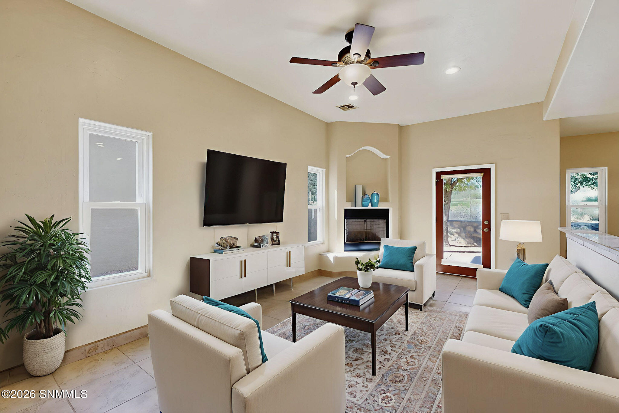 Living Area (staged)