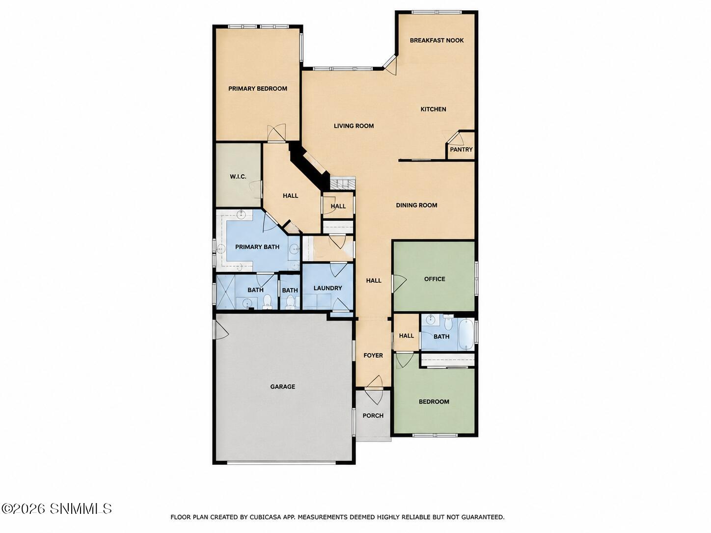 Floor Plan 1695 Boulders Dr