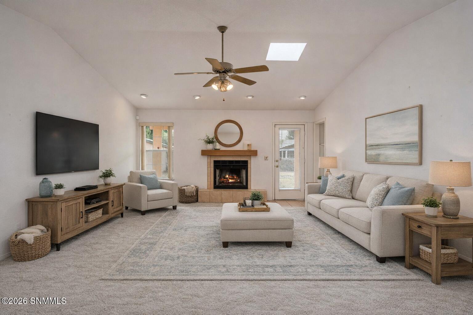 La plata staged living room staged