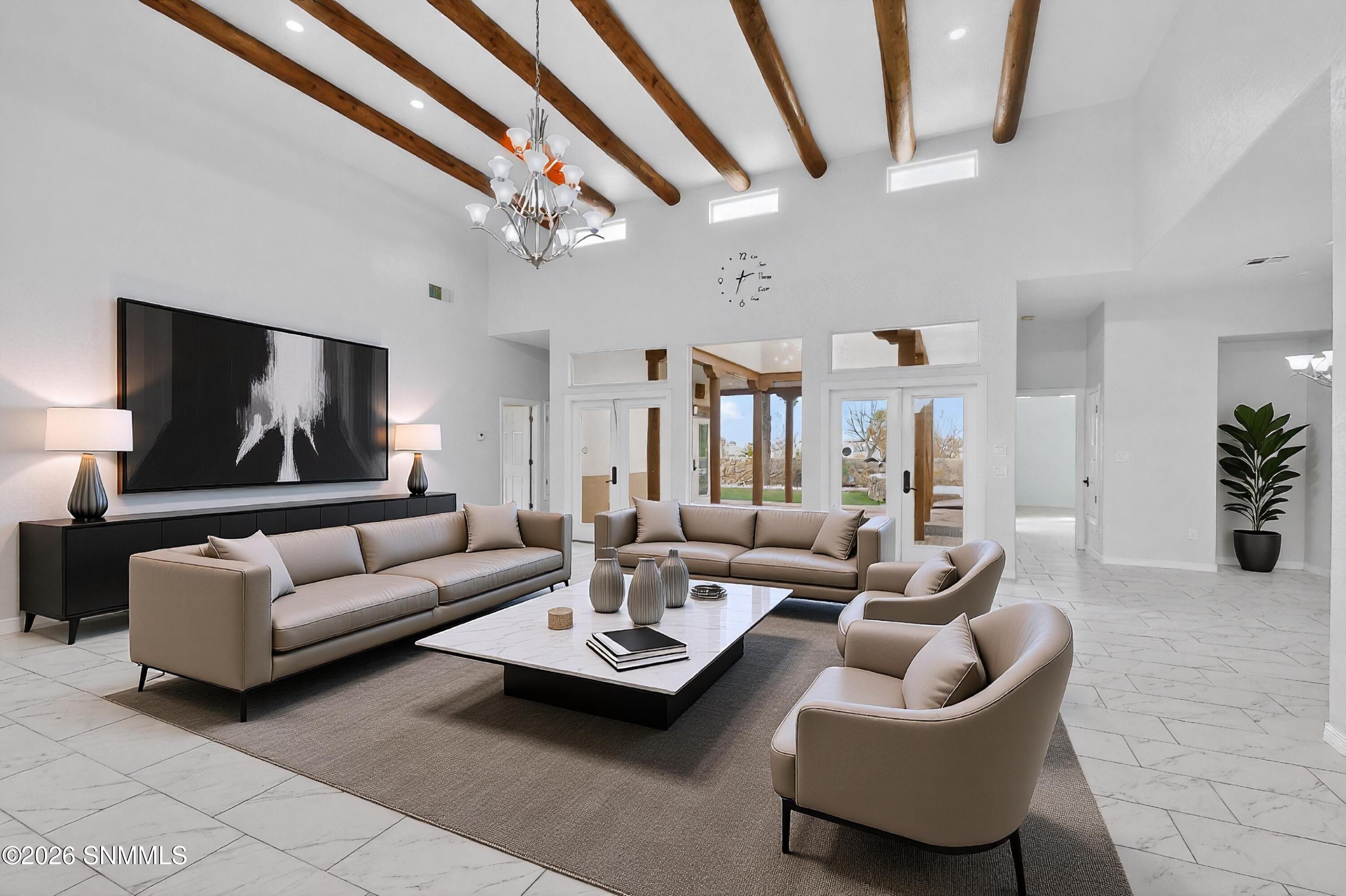 Living Area (staged)