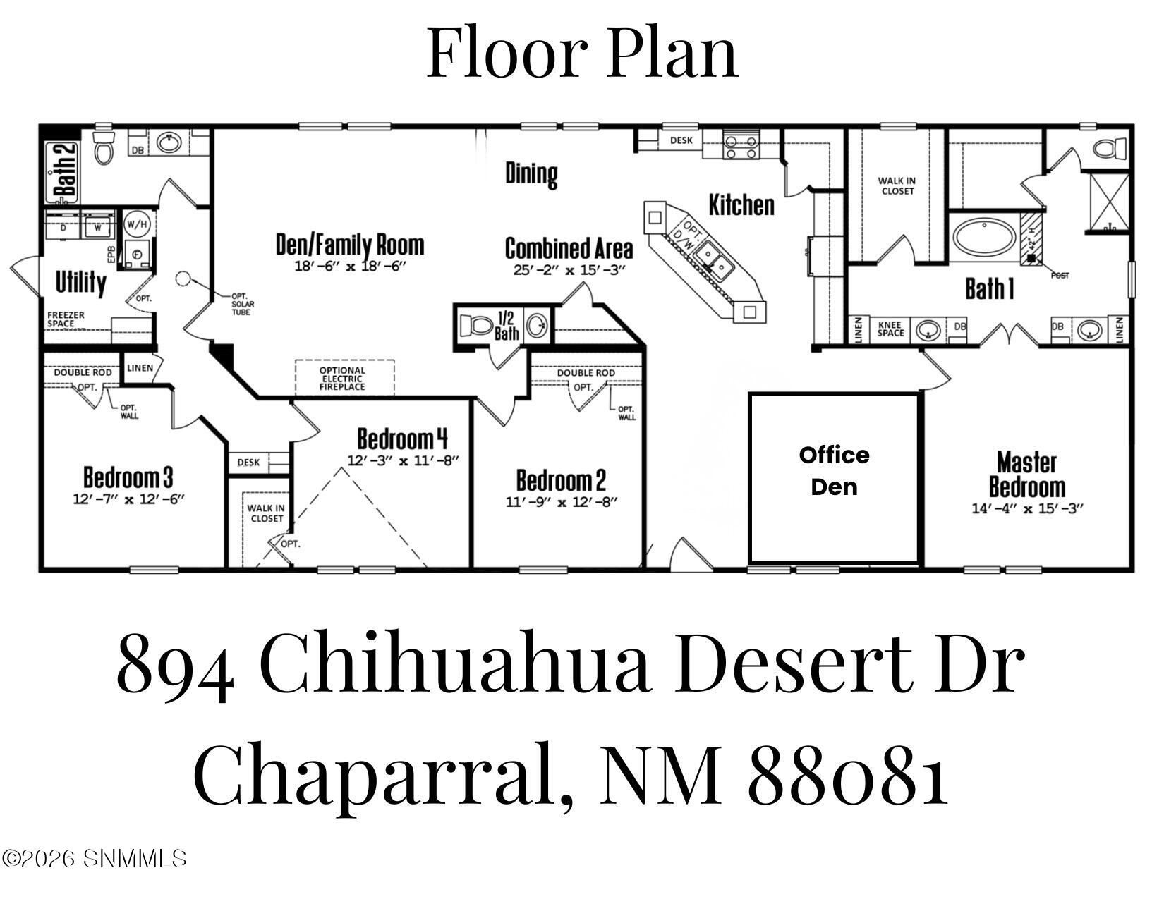 894 Floor Plans
