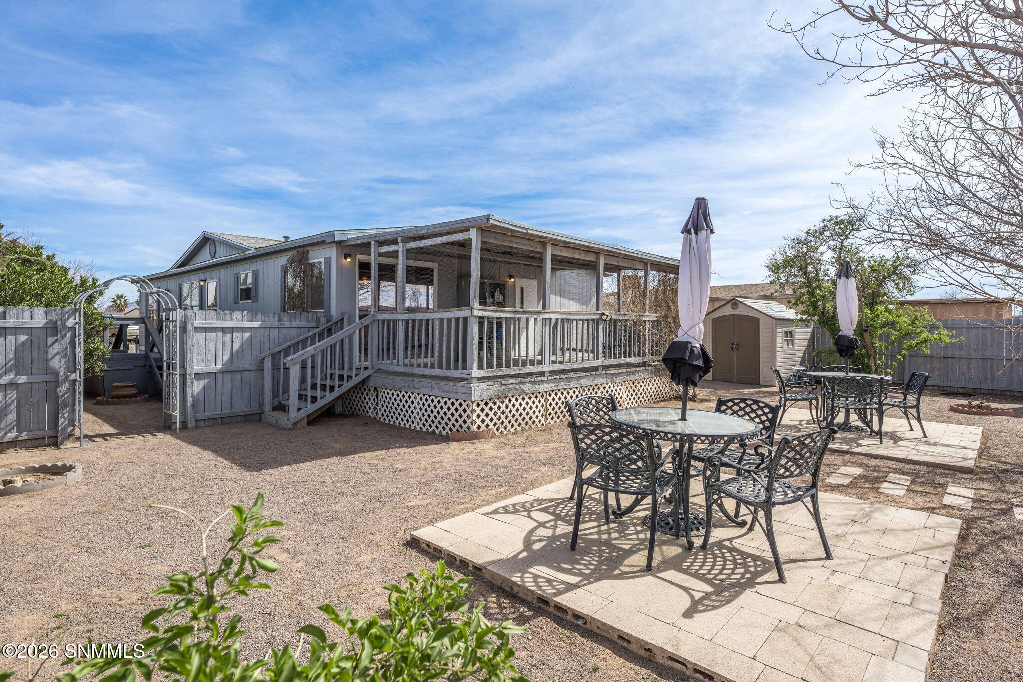 Moon River Loop Backyard