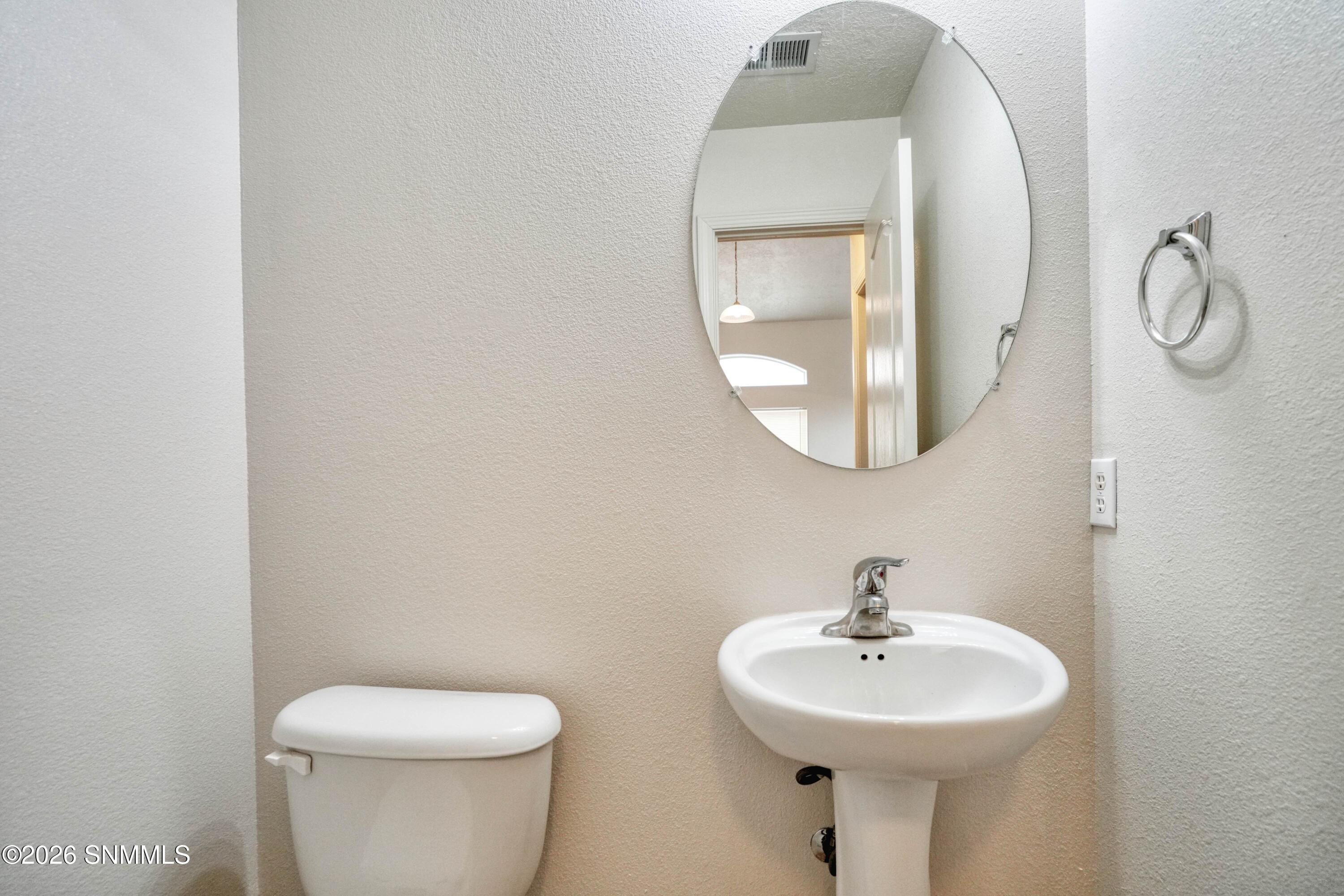 downstairs powder room