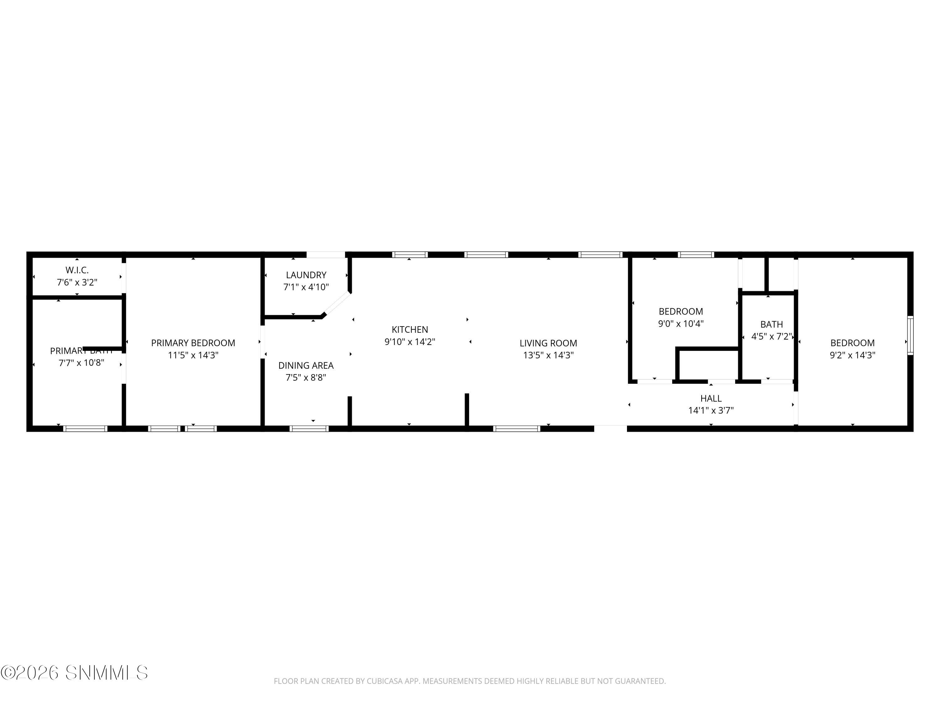 2D Floor Plan for 1373 Sonoran Desert Dr