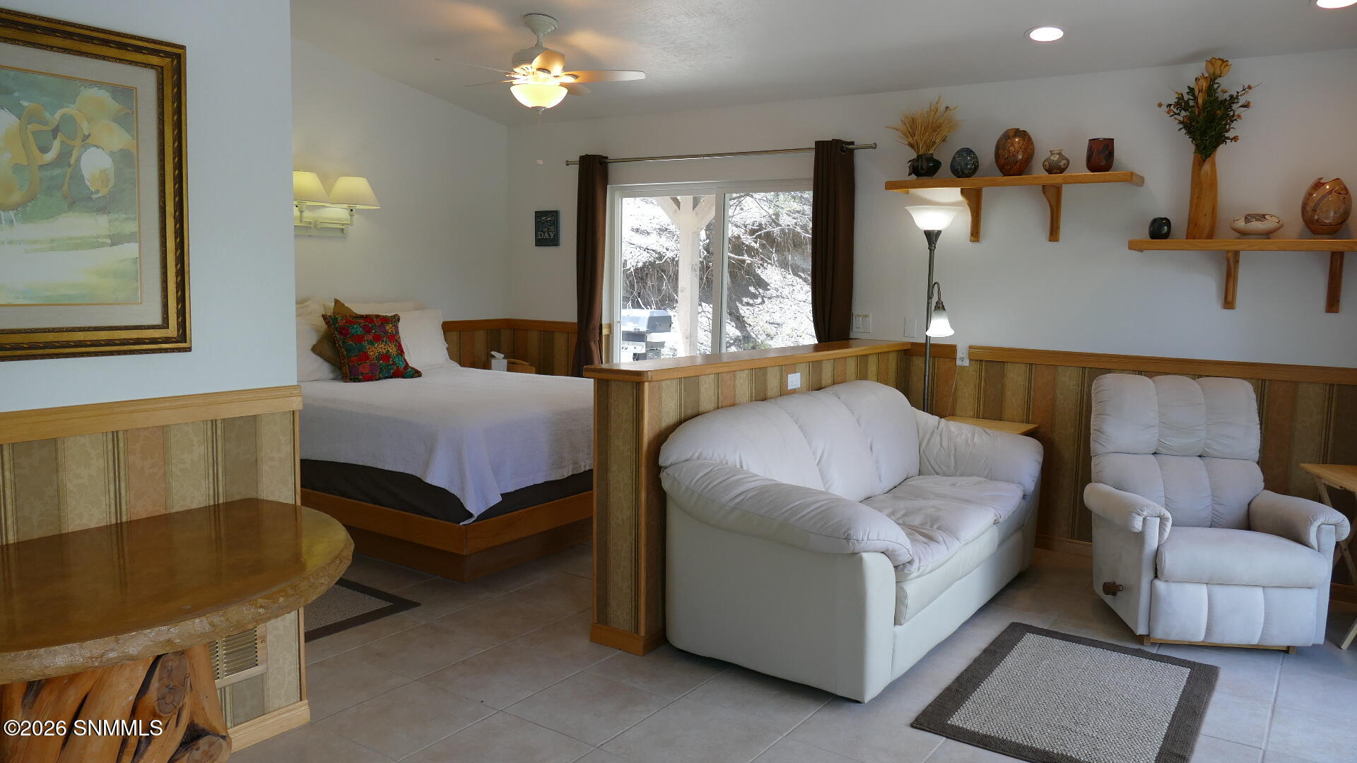 mitchell living and bedroom area