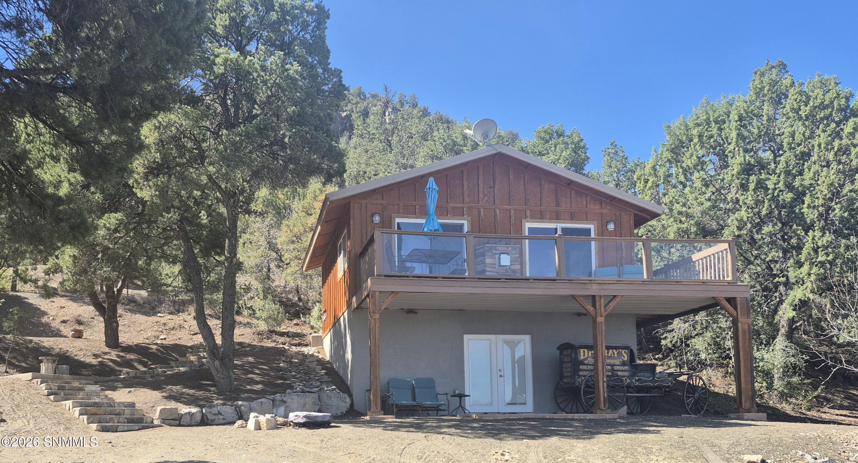 exterior straight on