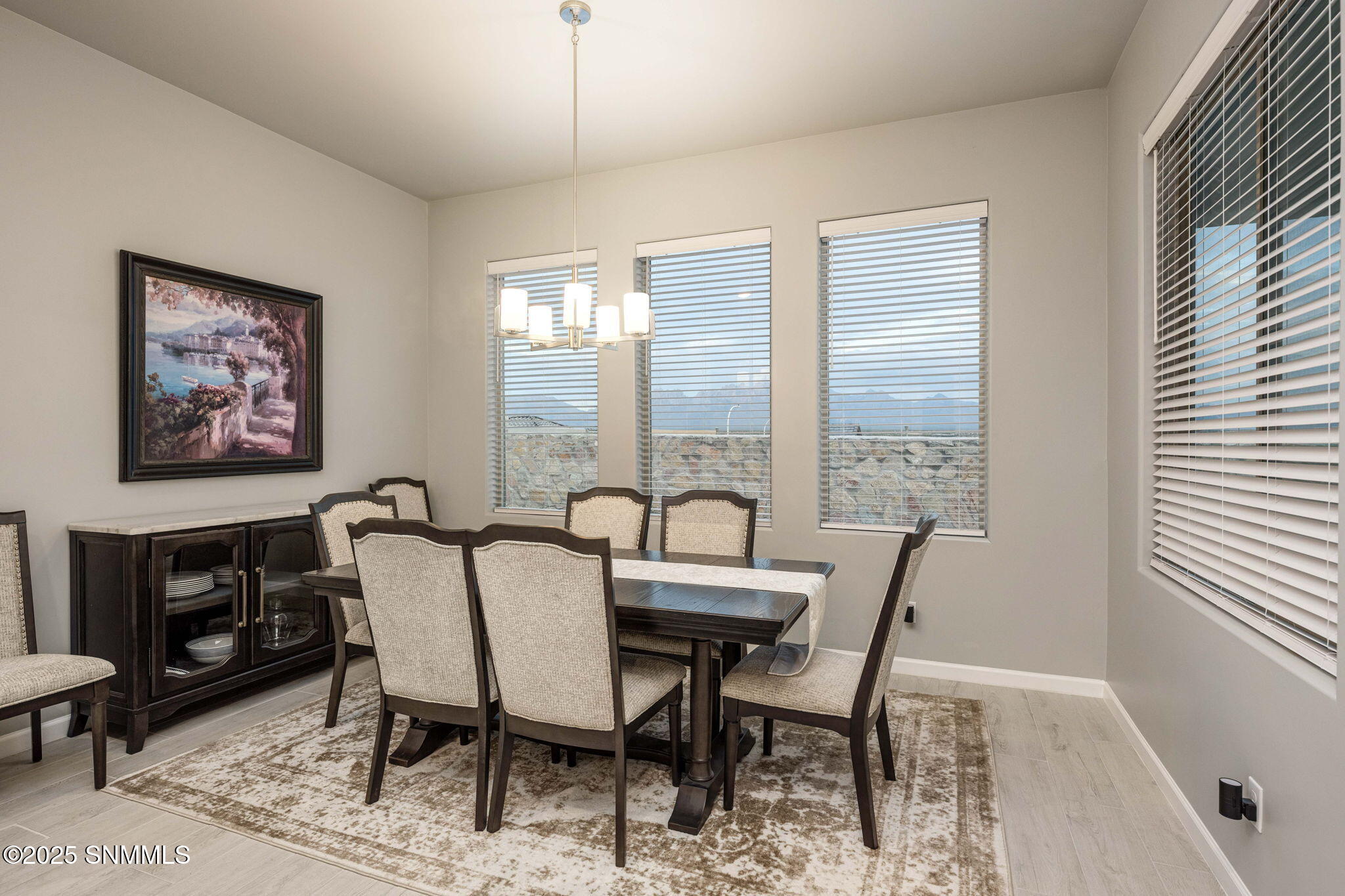 separate dining area