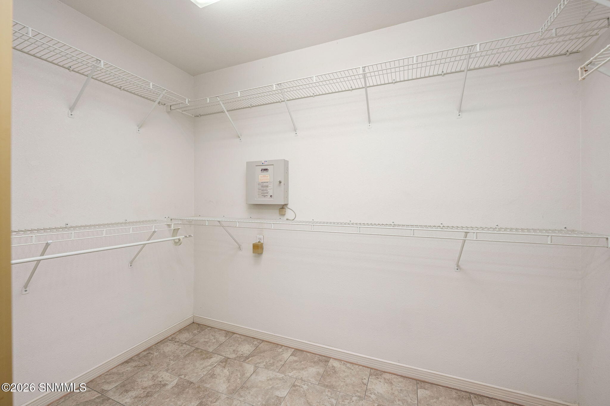 Primary walk-in Closet