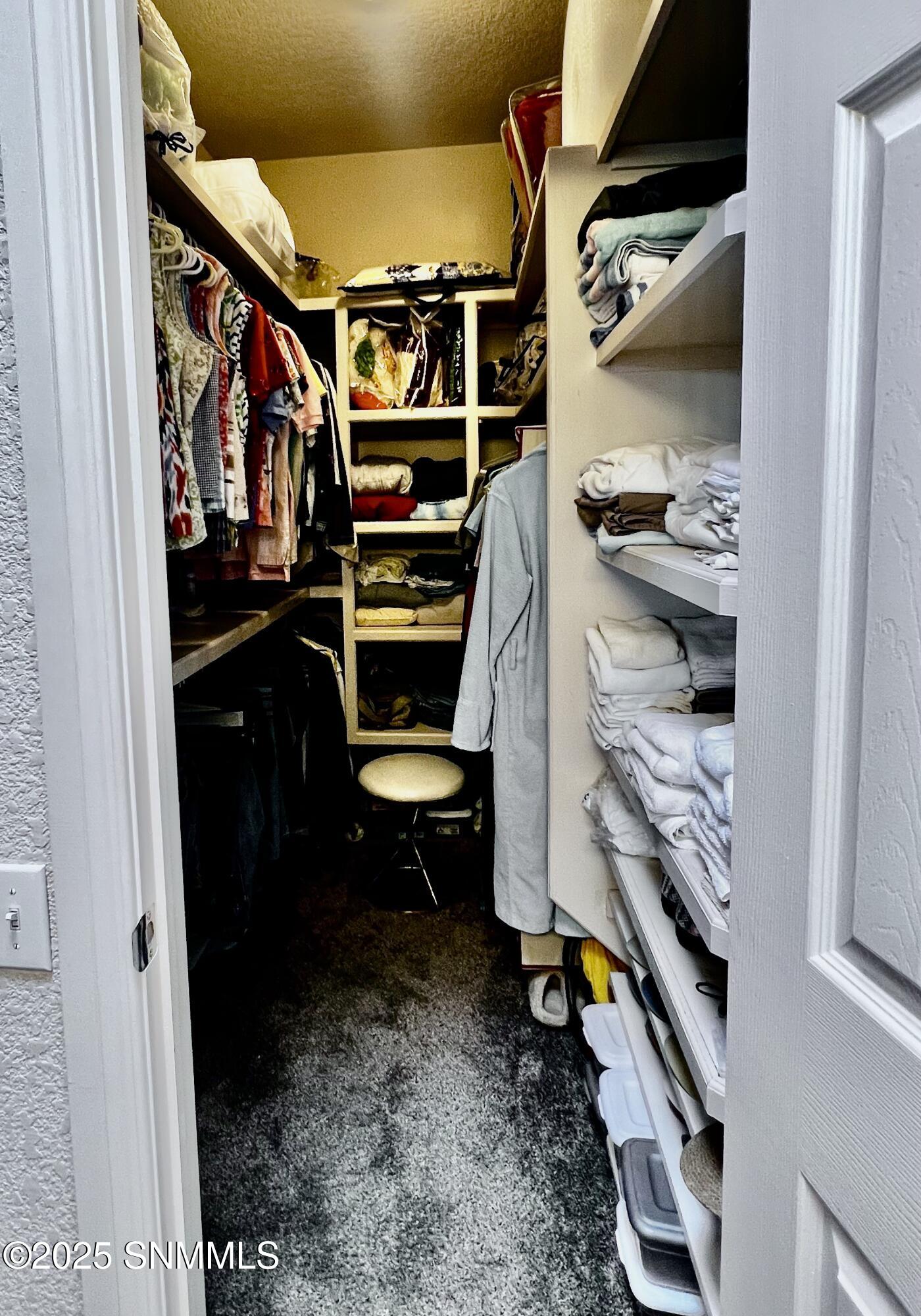 Primary Walk In Closet