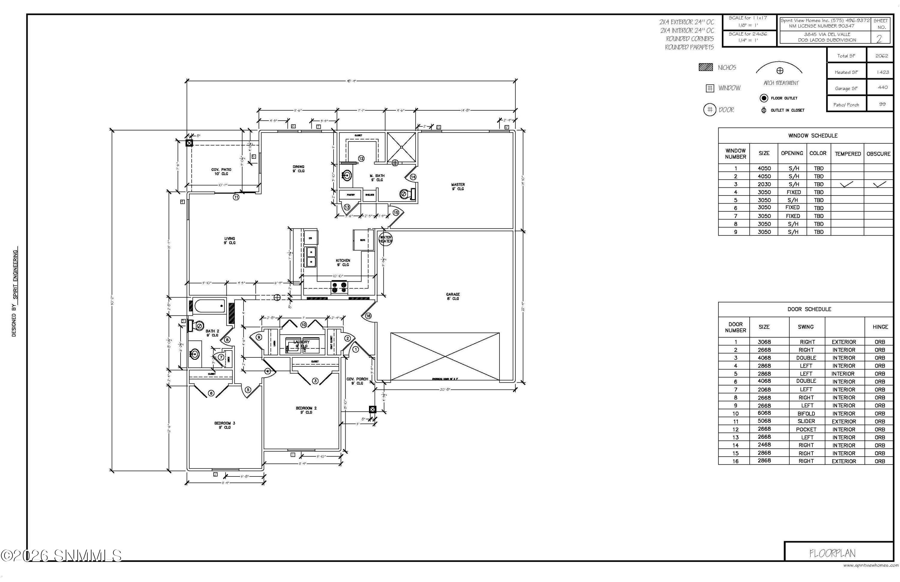 3845 Via Del Valle Plan