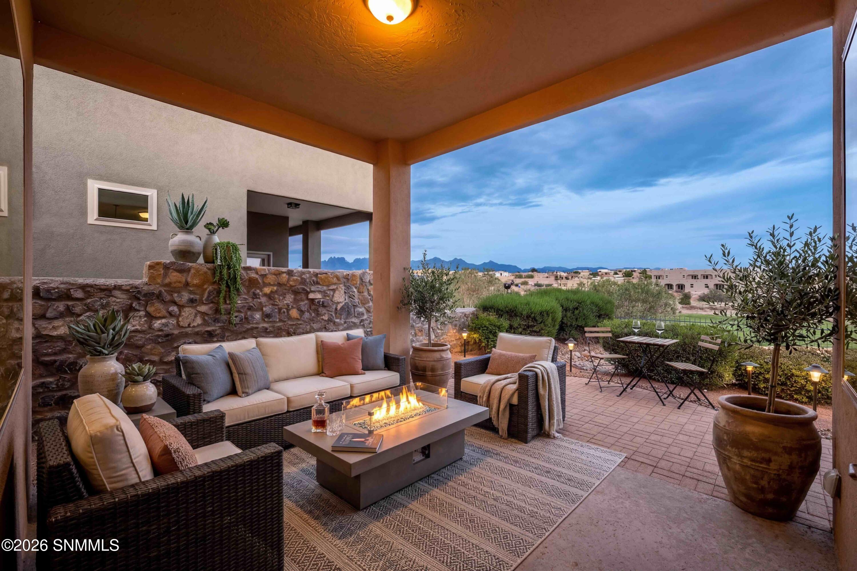 Firefly_stage a classy patio area_ 36091