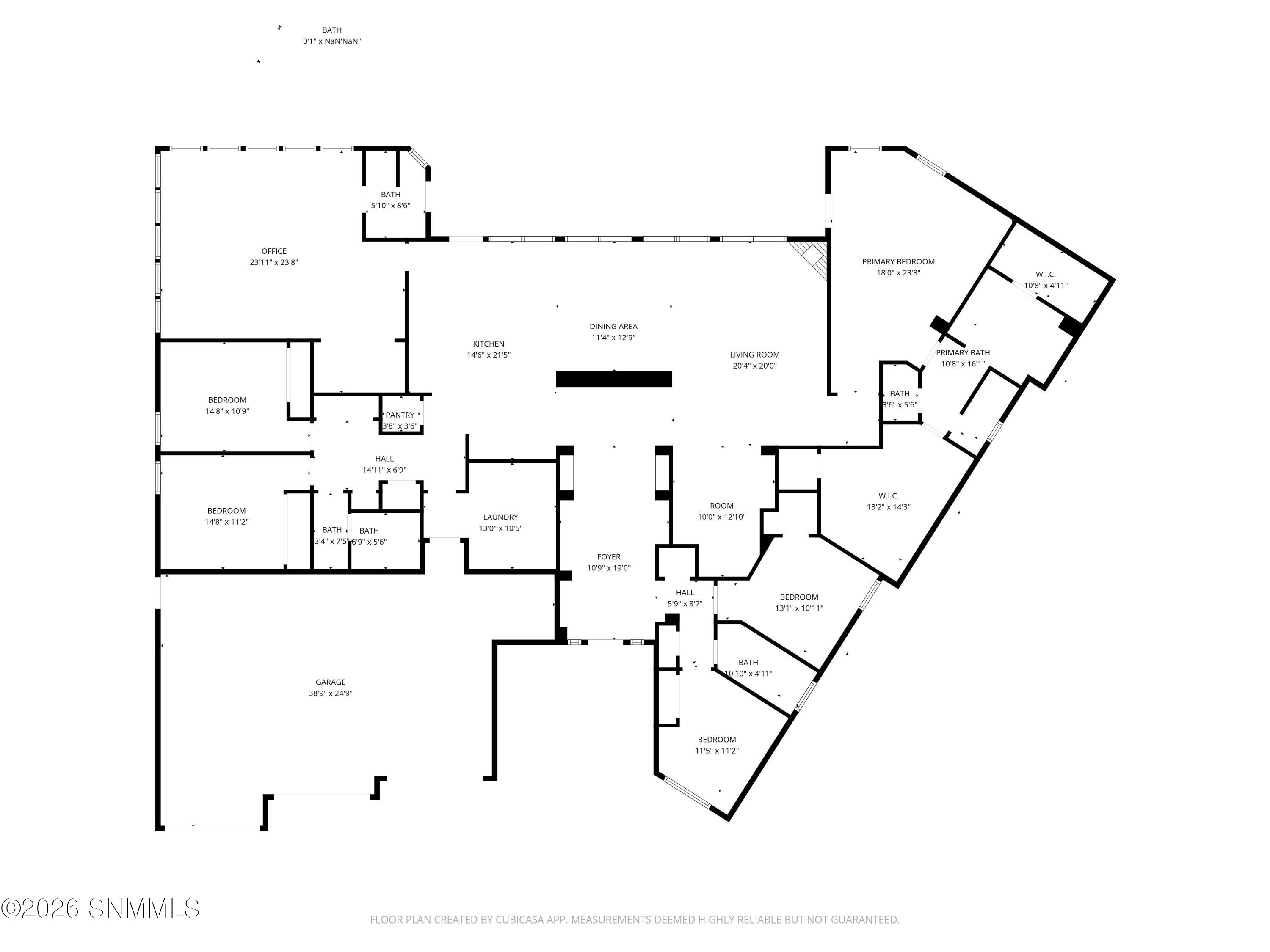 Via DIamante Floorplan