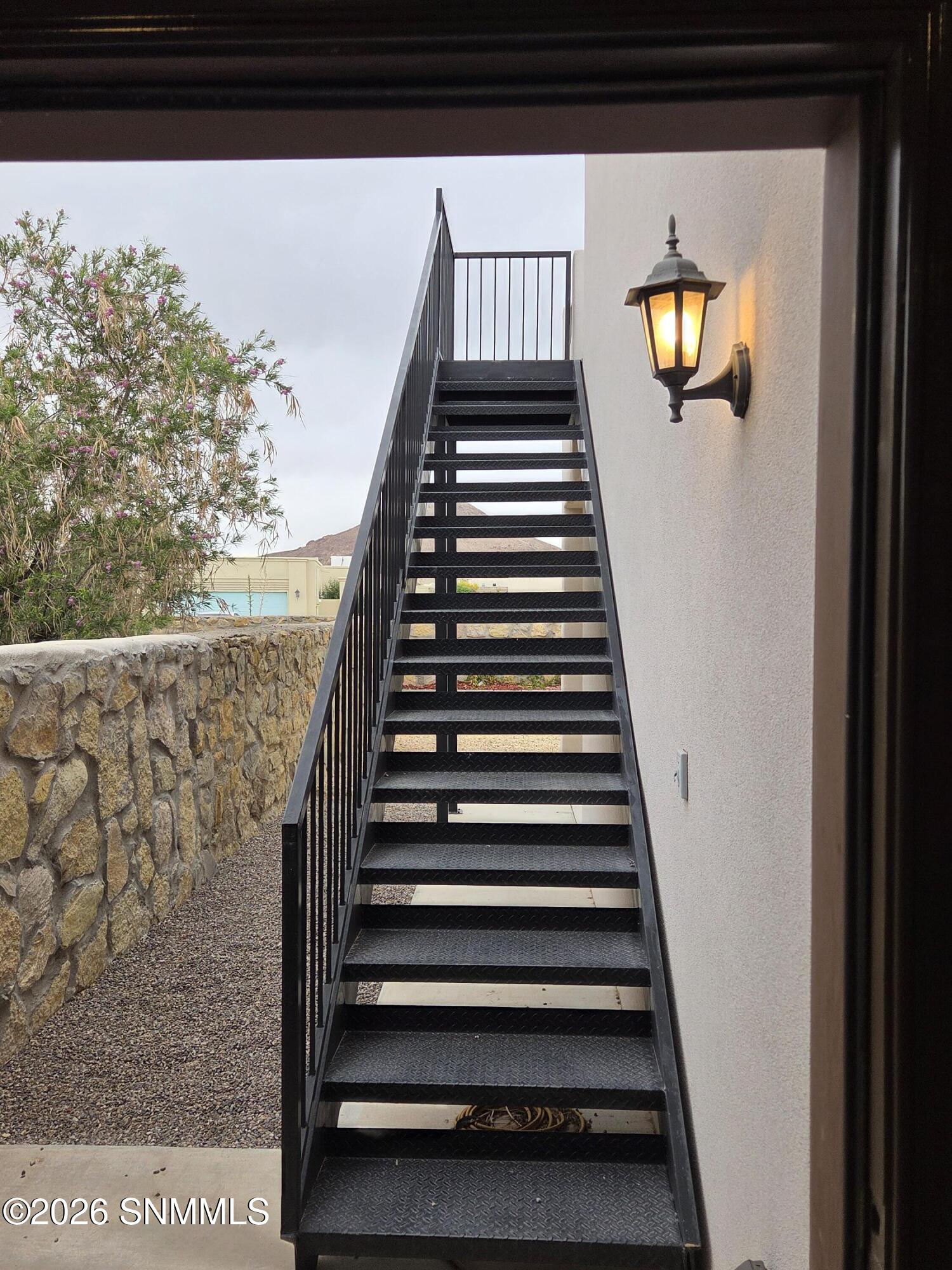 from primary bedroom to deck