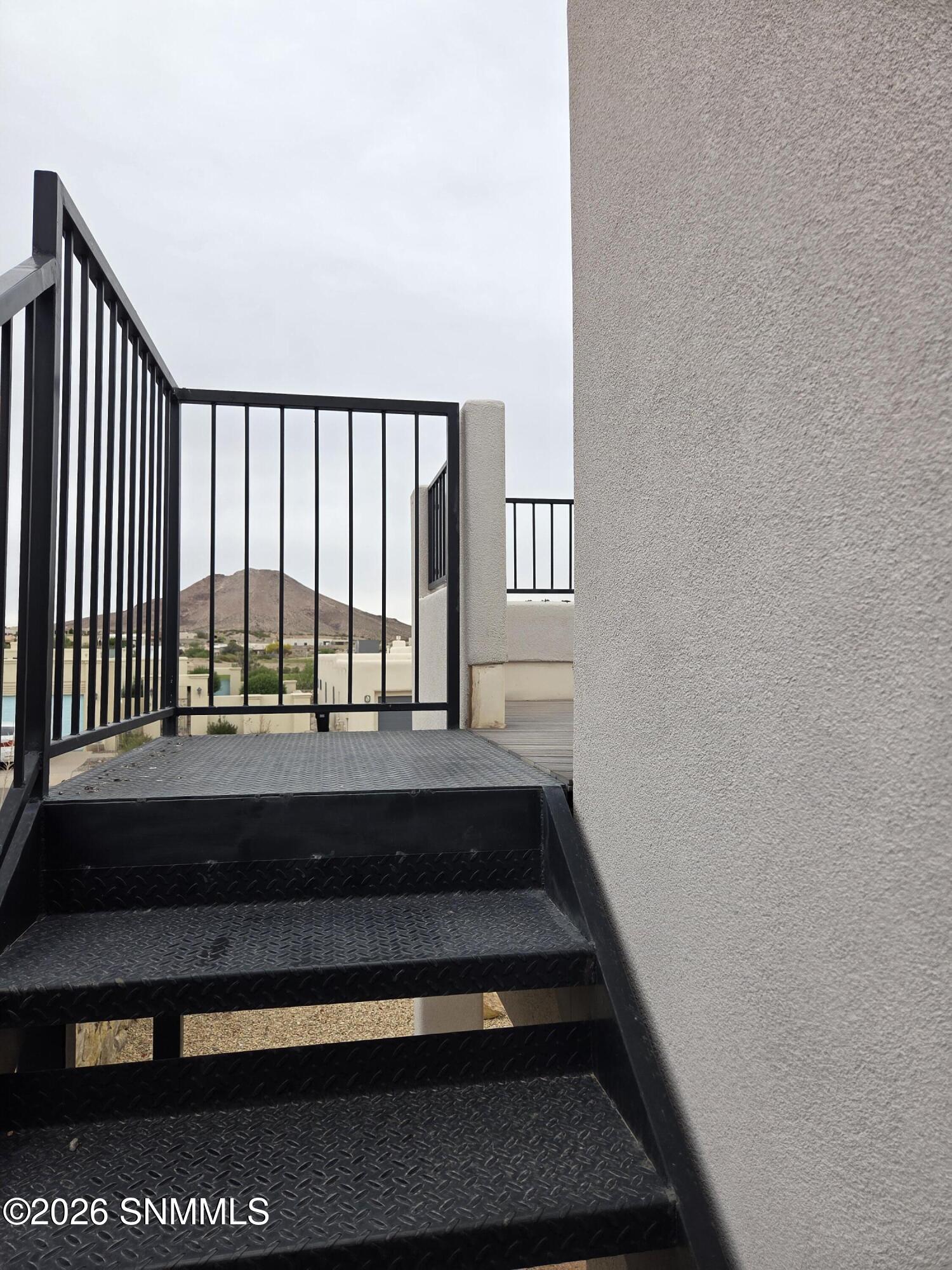 stairs to deck
