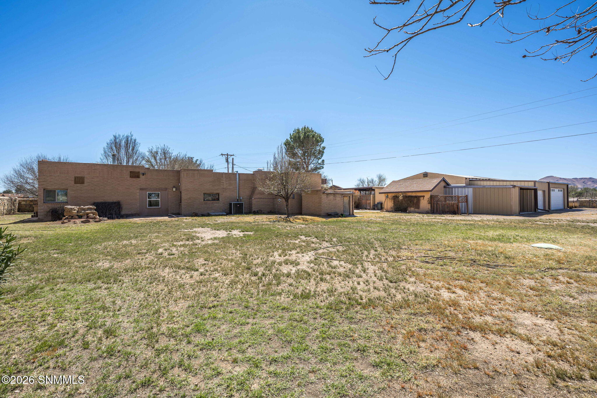 Full property view from north side