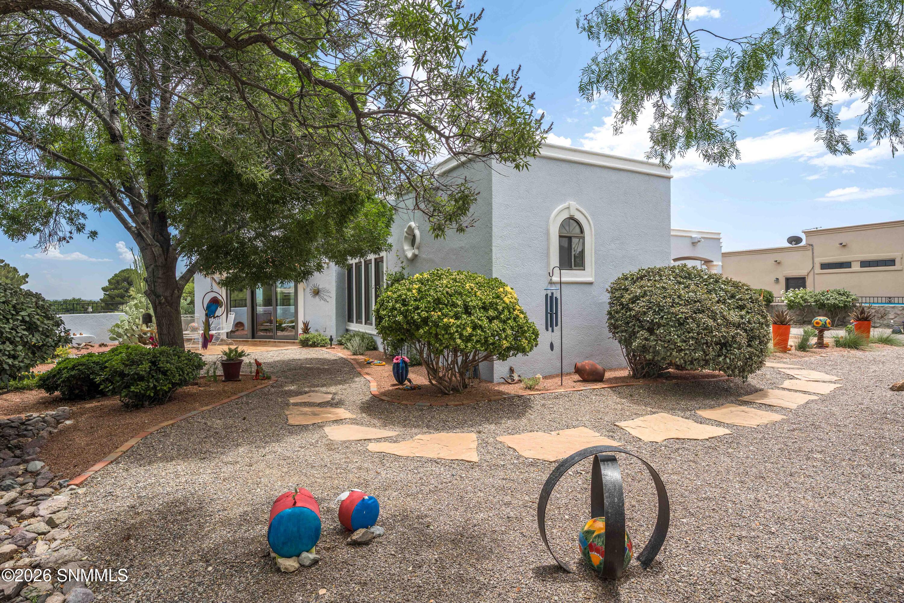 Landscaped Yard