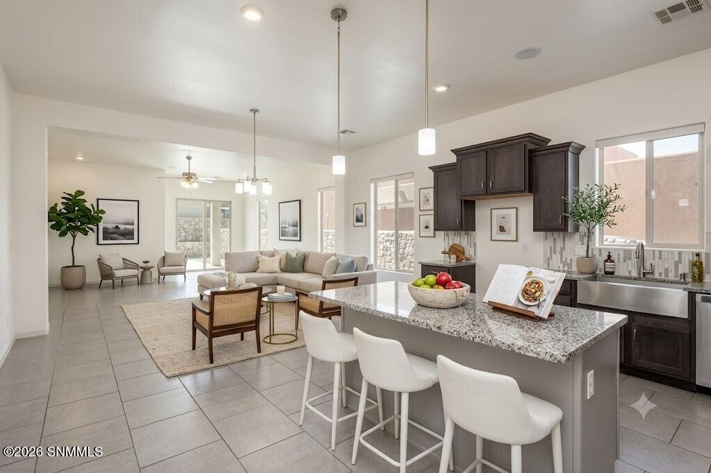 kitchen ai staged