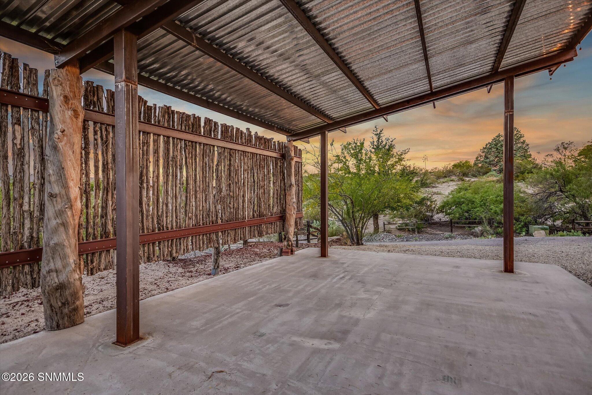50-Carport Sunset