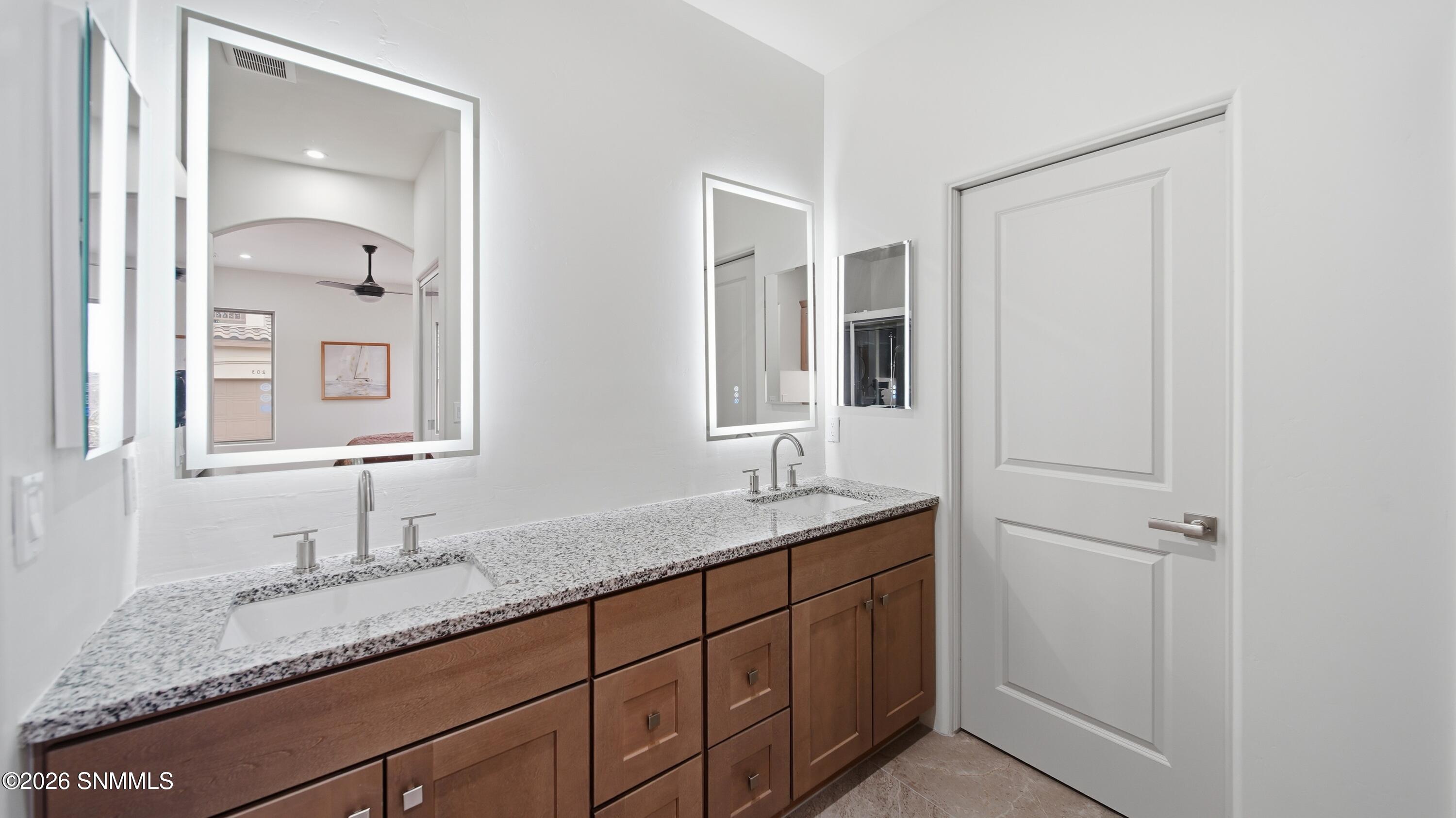 Principal Bath Double Sink