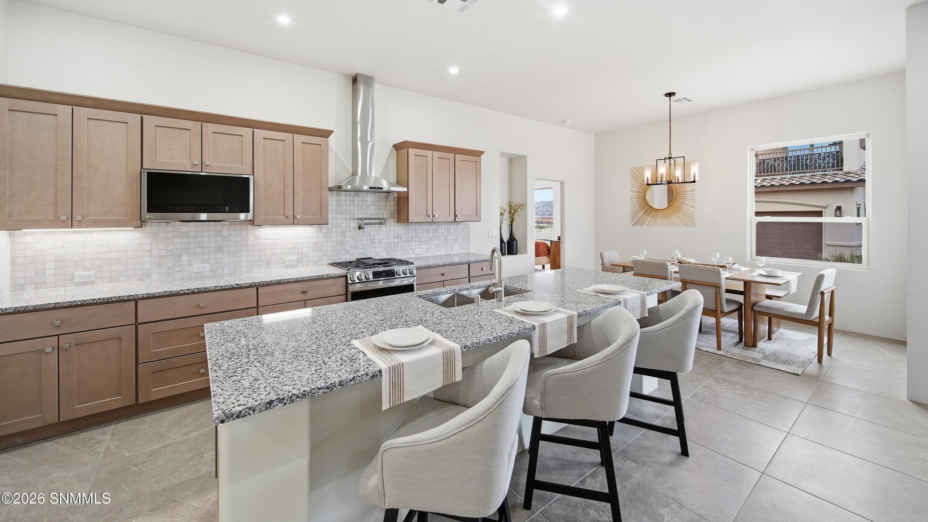 Kitchen with Large Island