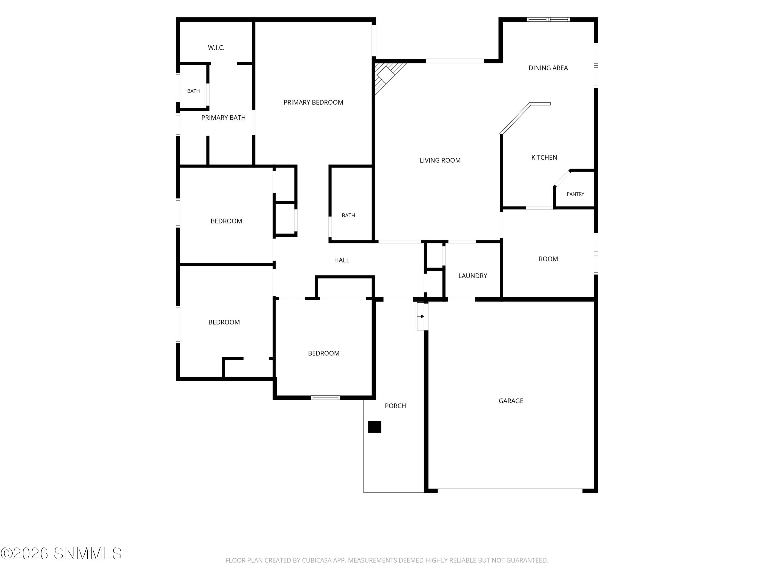 2D Floor Plan for 9124 Missionary Ridge