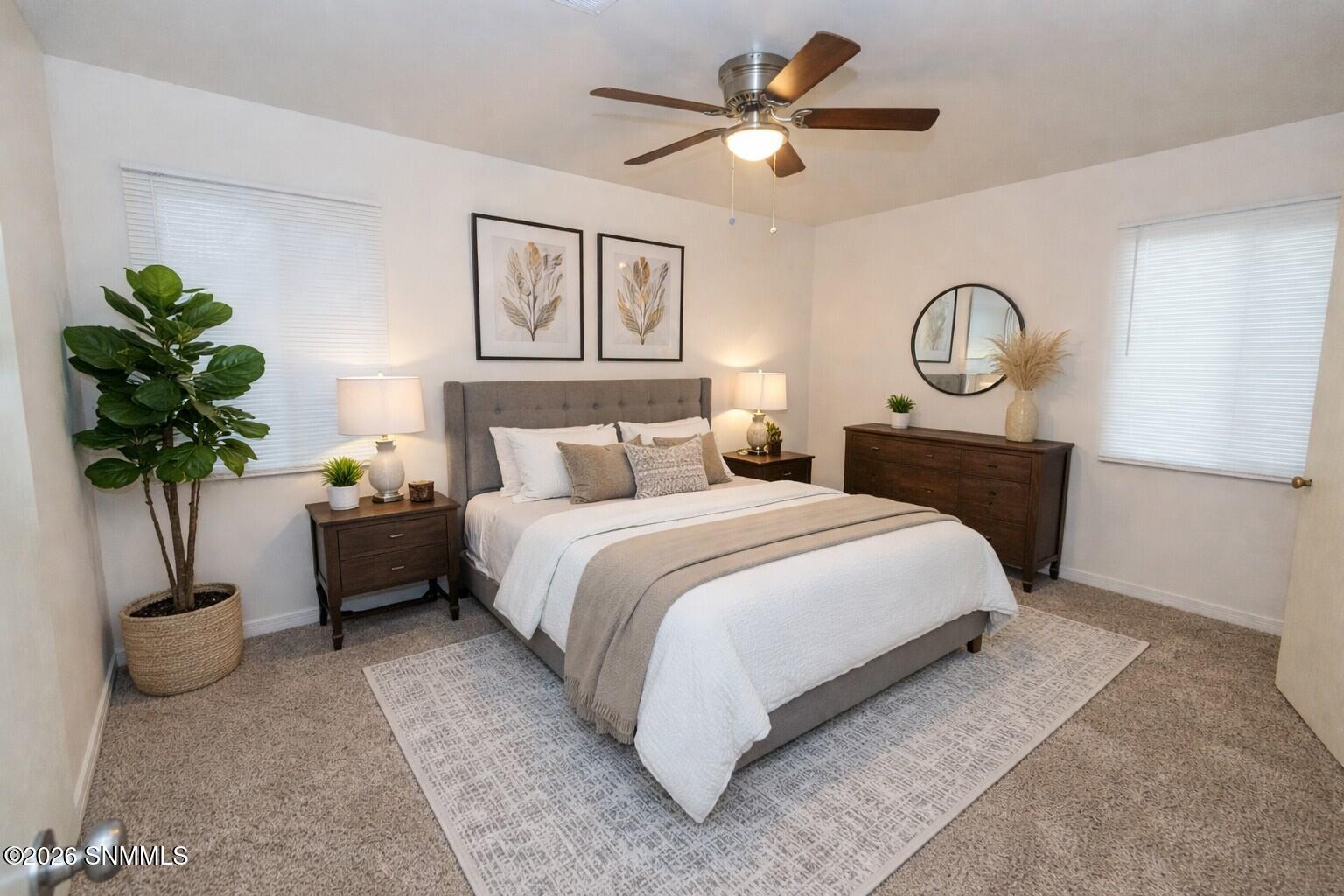 Furnished Bedroom 2