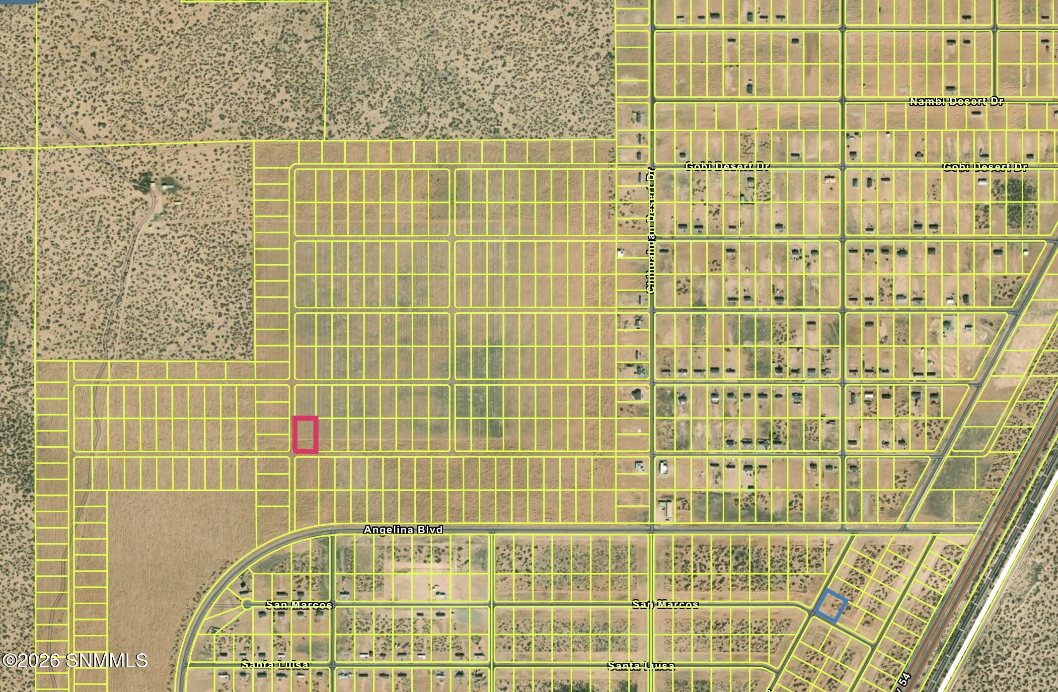 Parcel Map - 1249 Mojave Desert