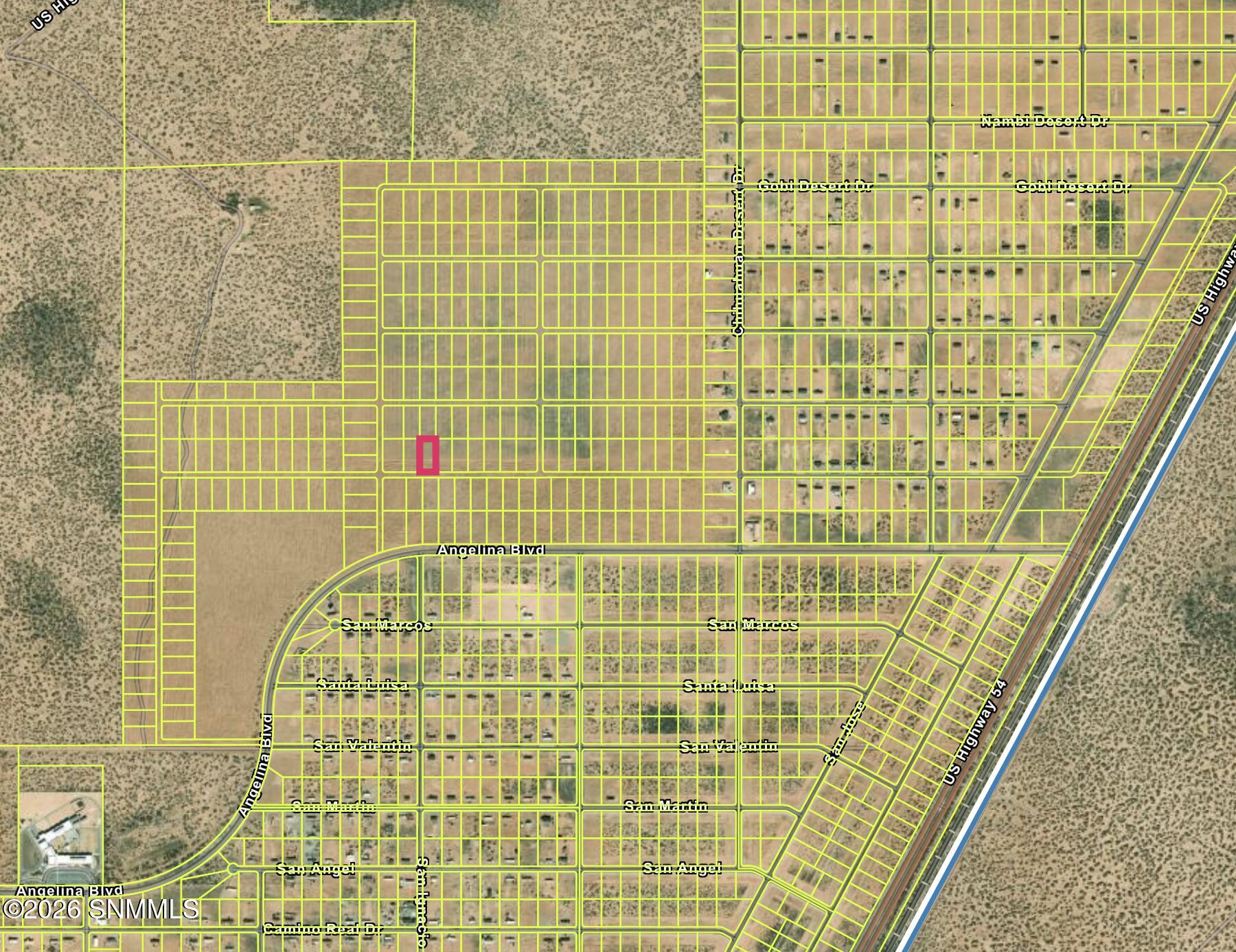 Parcel Map - 1257 Mojave Desert
