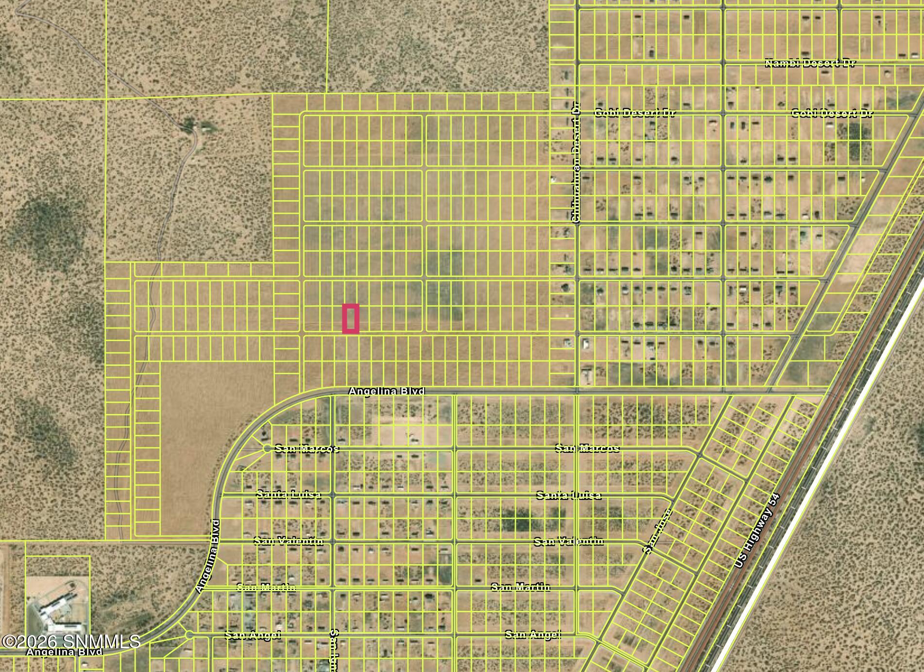 Parcel Map 1361 Mojave Desert