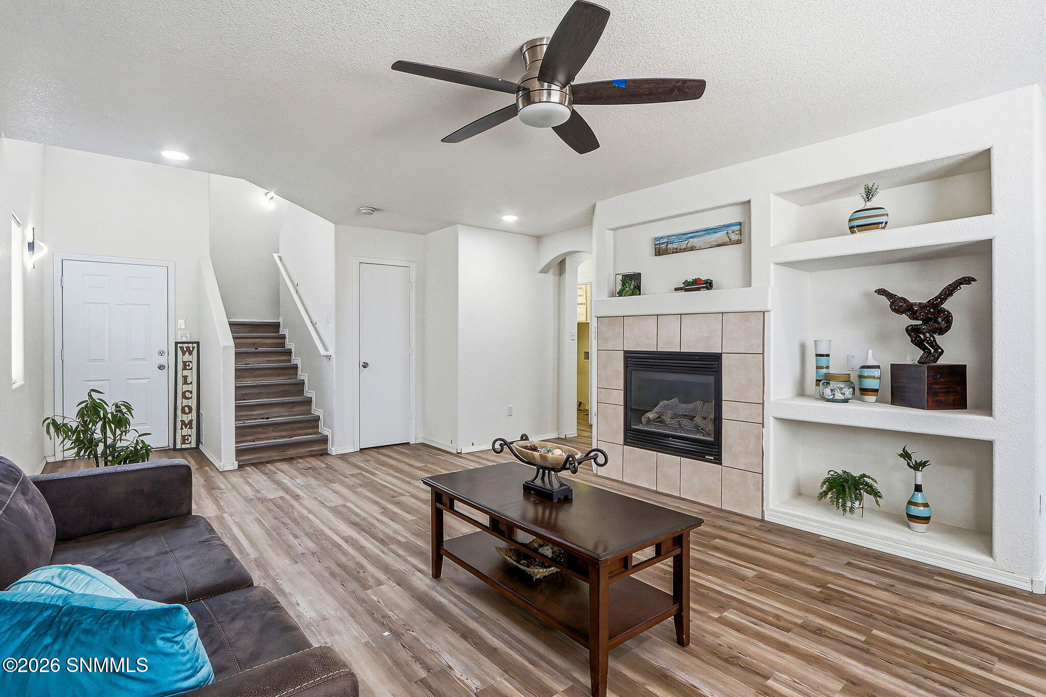 LIVING ROOM- STAIRS