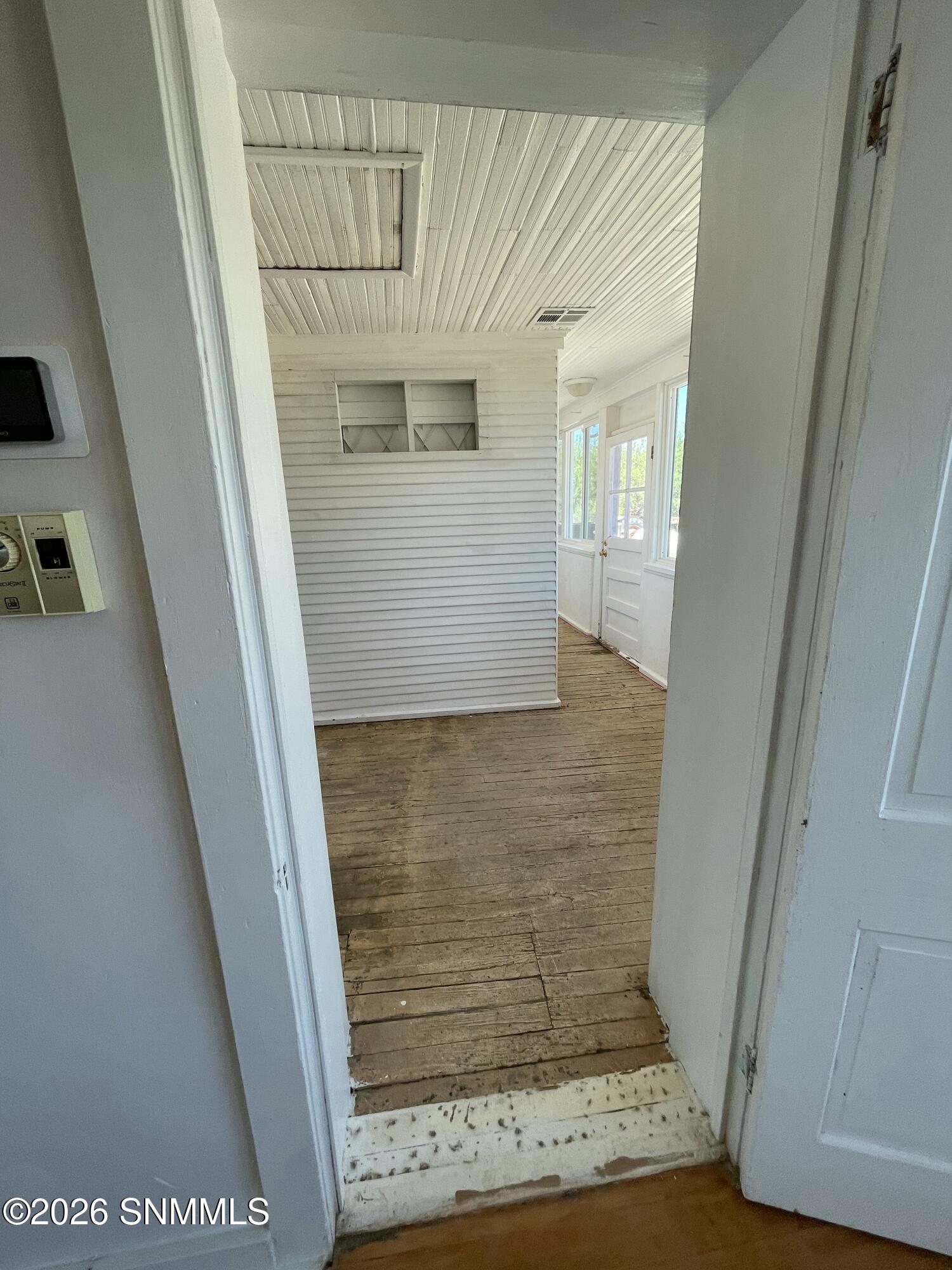 Back Enclosed patio